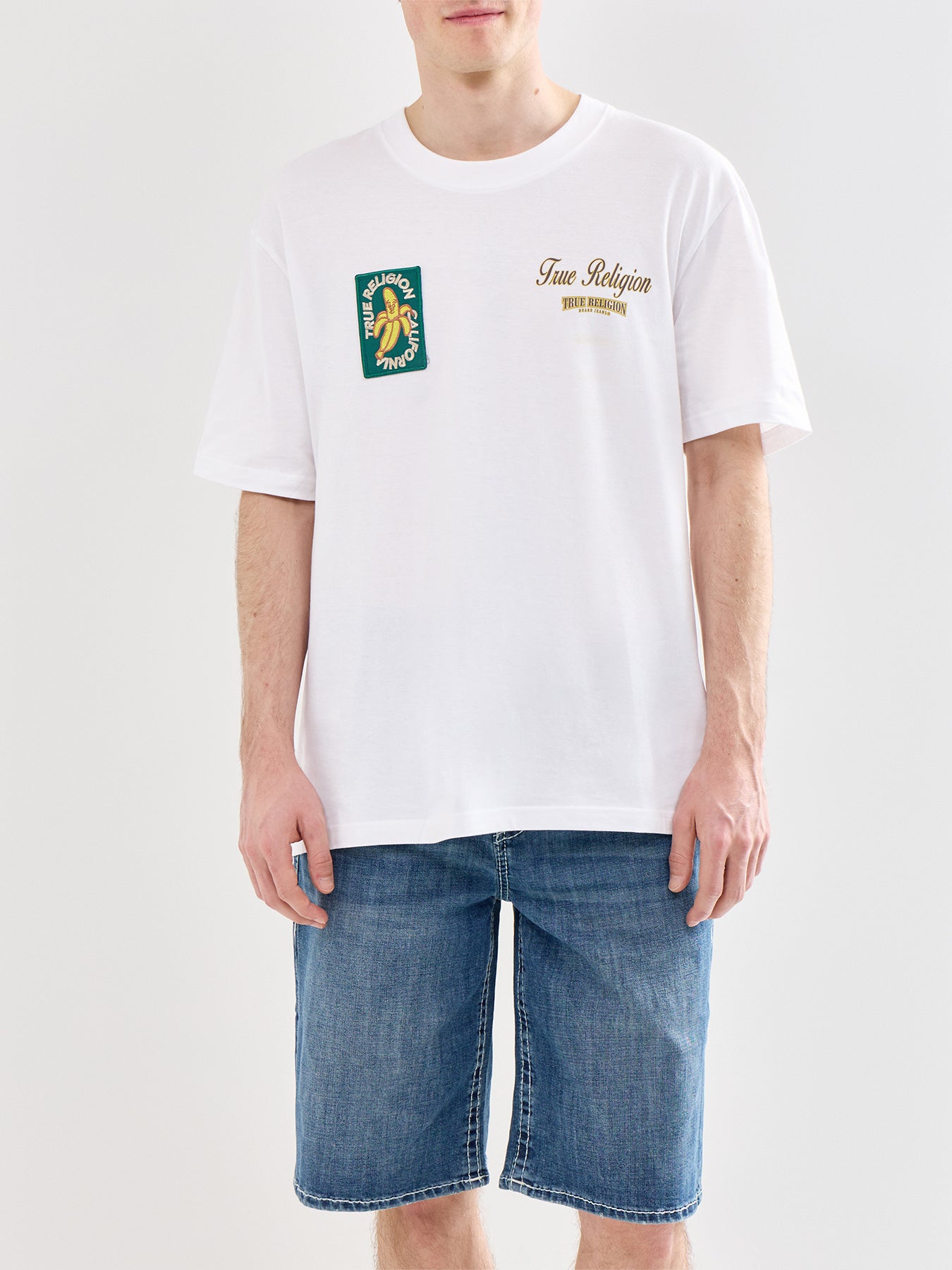 Graphic Cotton T-Shirt White