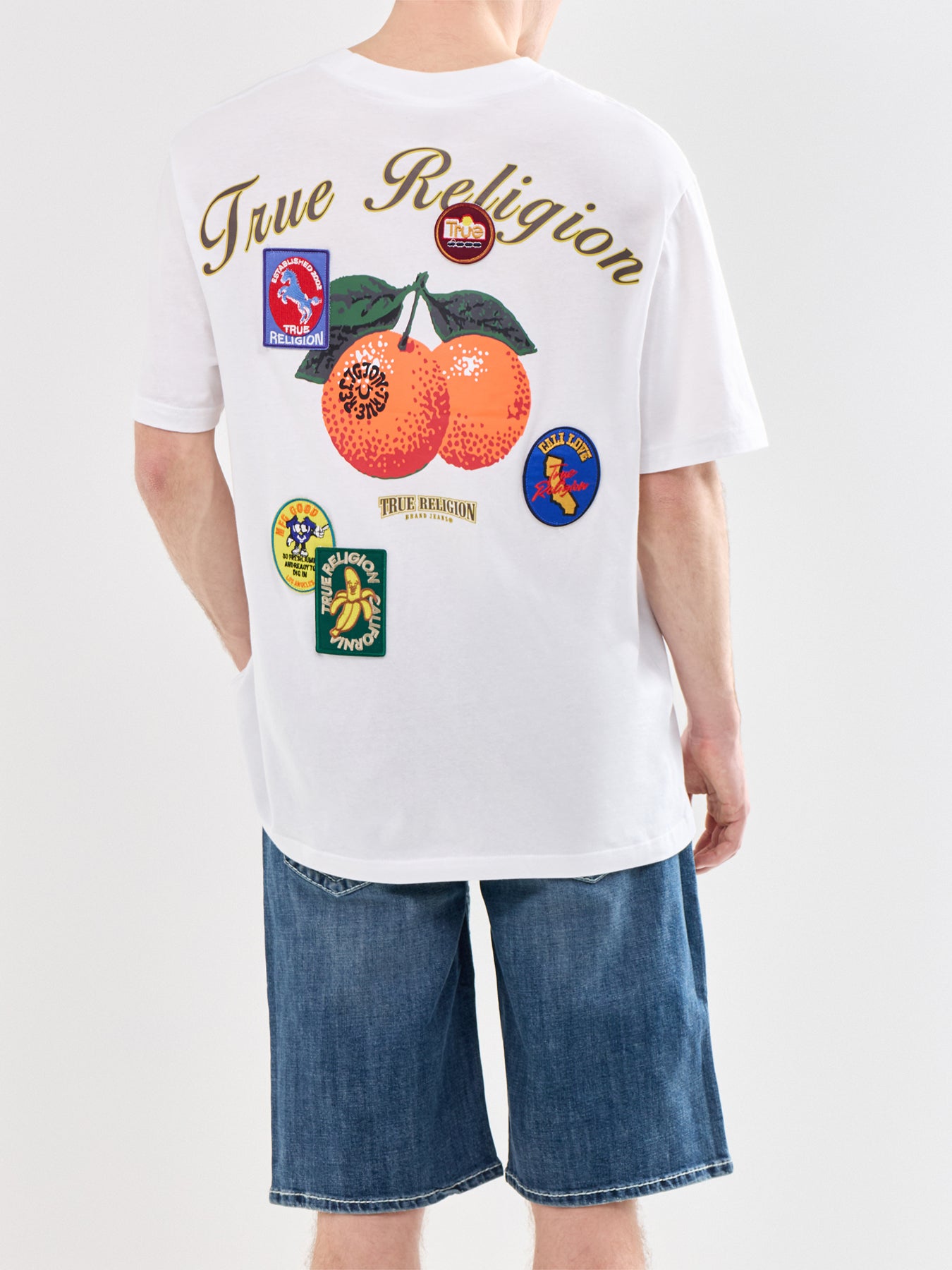 Graphic Cotton T-Shirt White