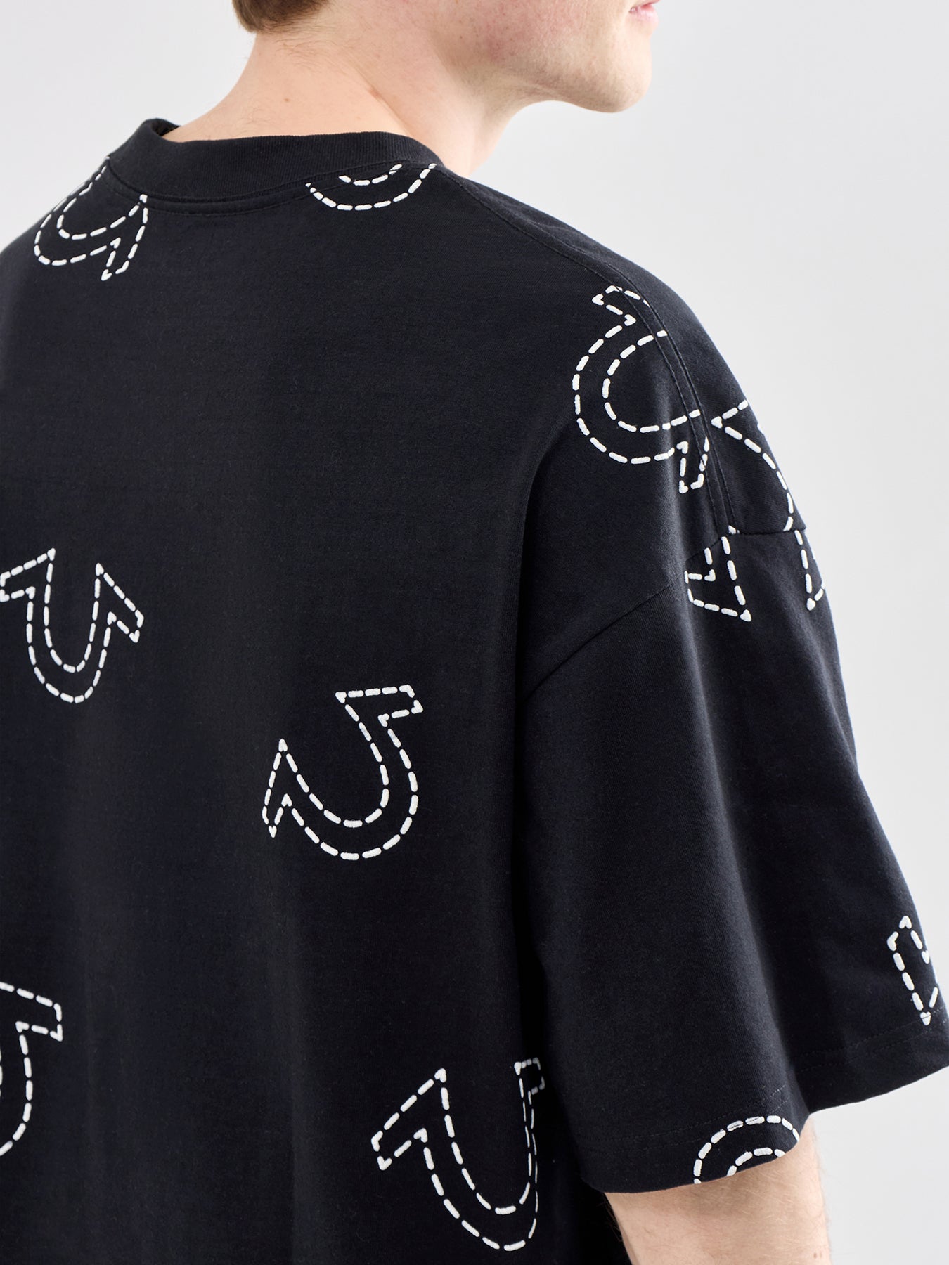 Oversized Graphic T-Shirt Black