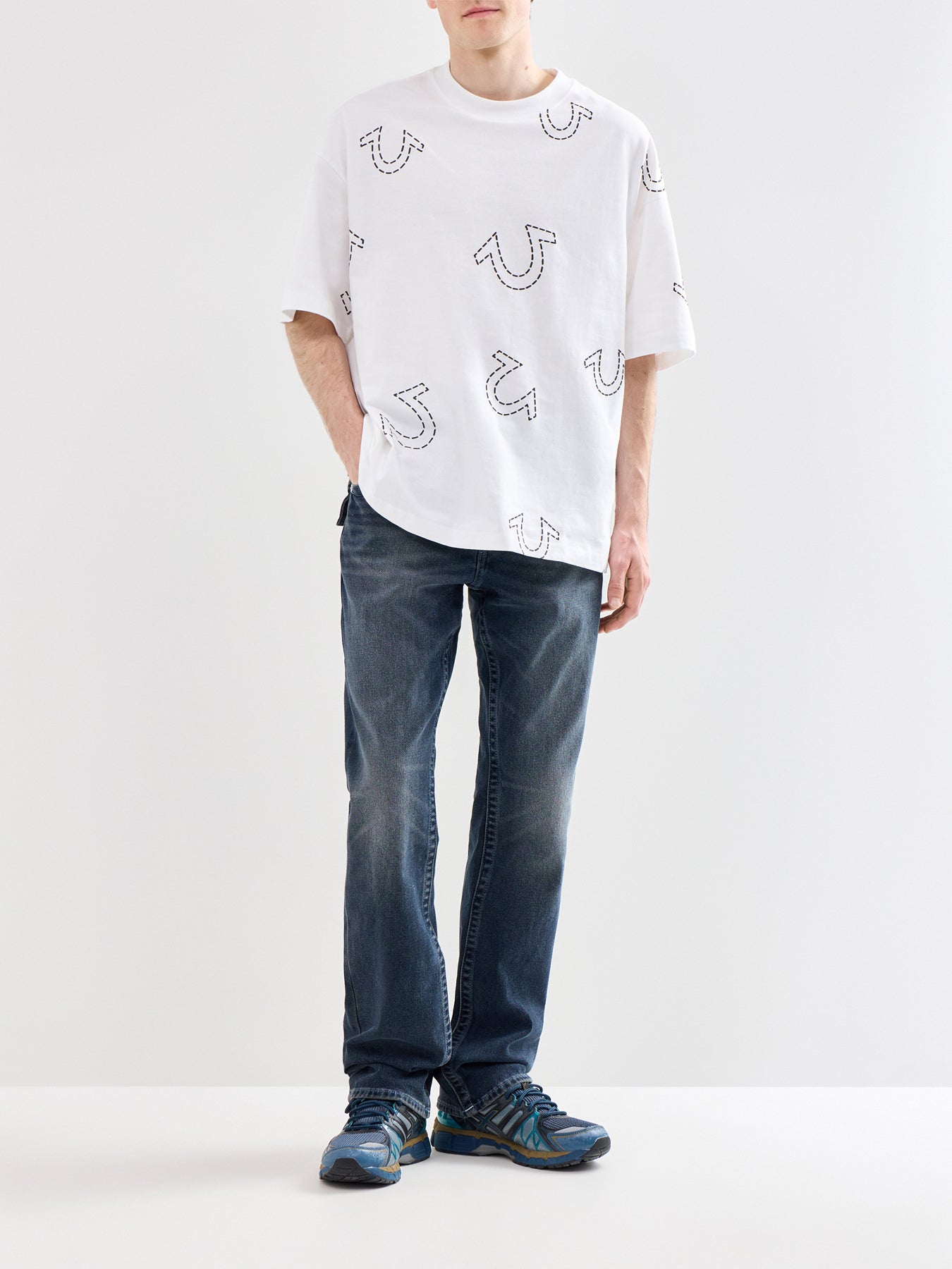 Oversized Graphic T-Shirt White