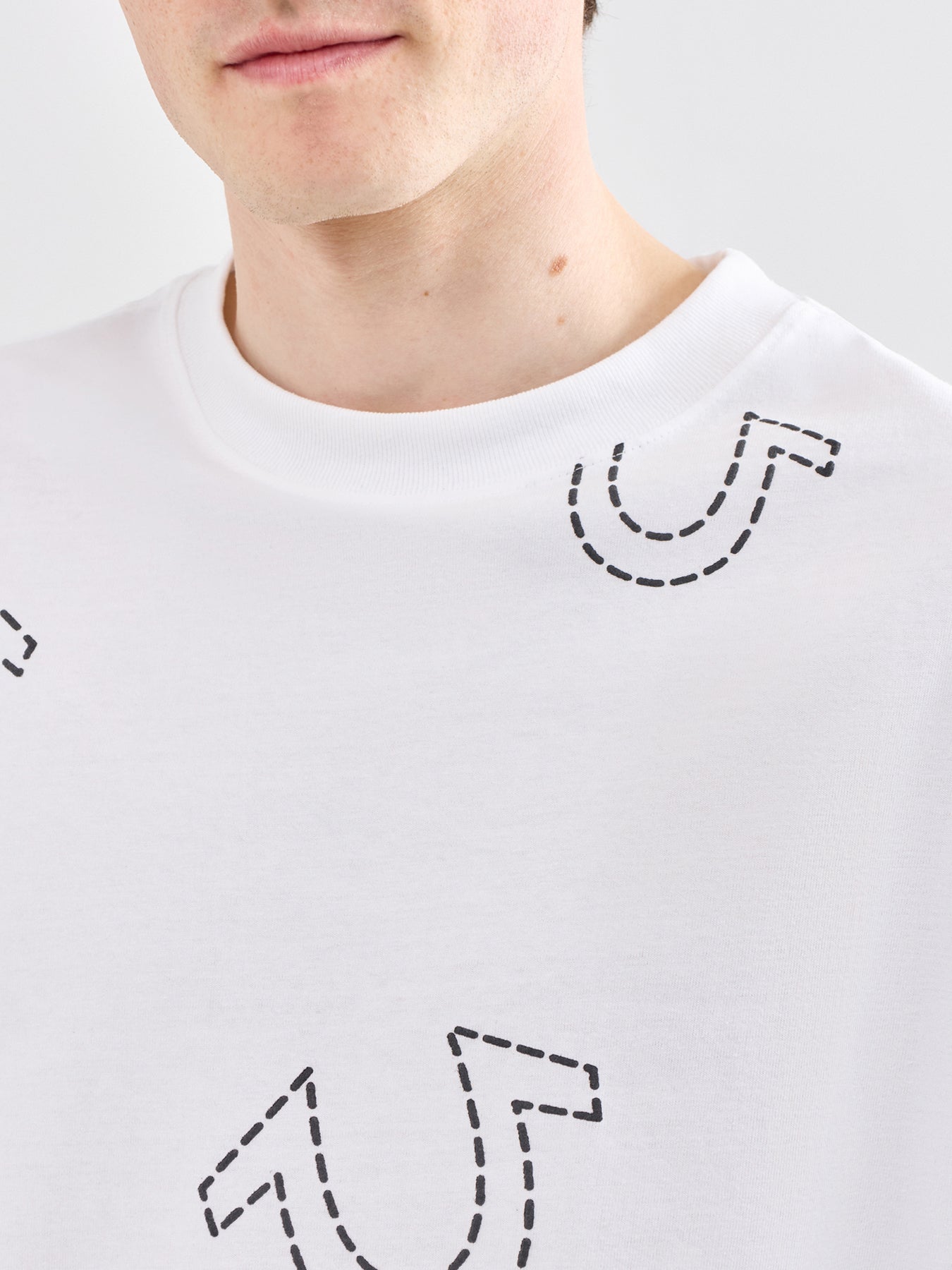Oversized Graphic T-Shirt White