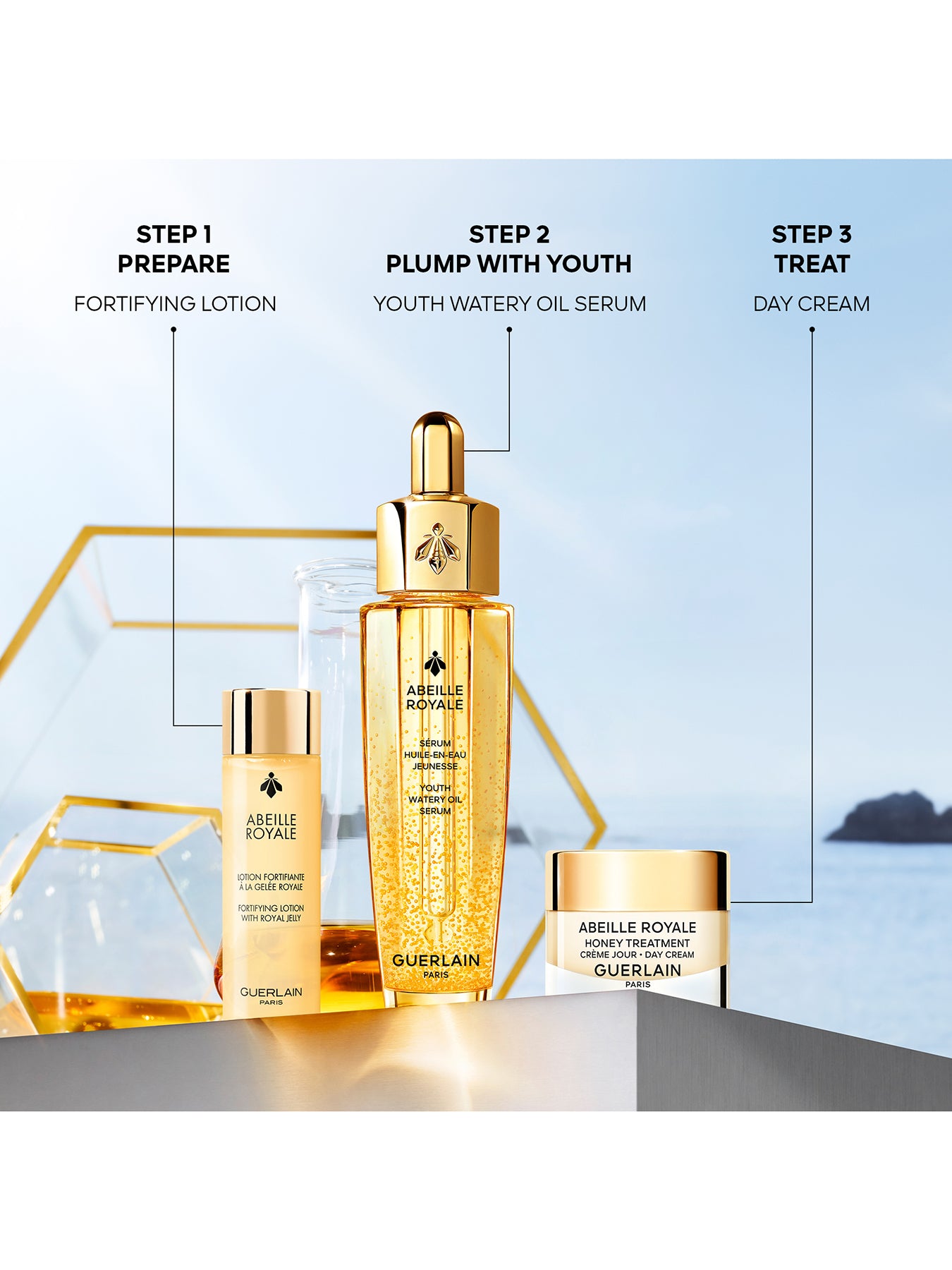 Abeille Royale Youth Watery Oil Serum Discovery Set