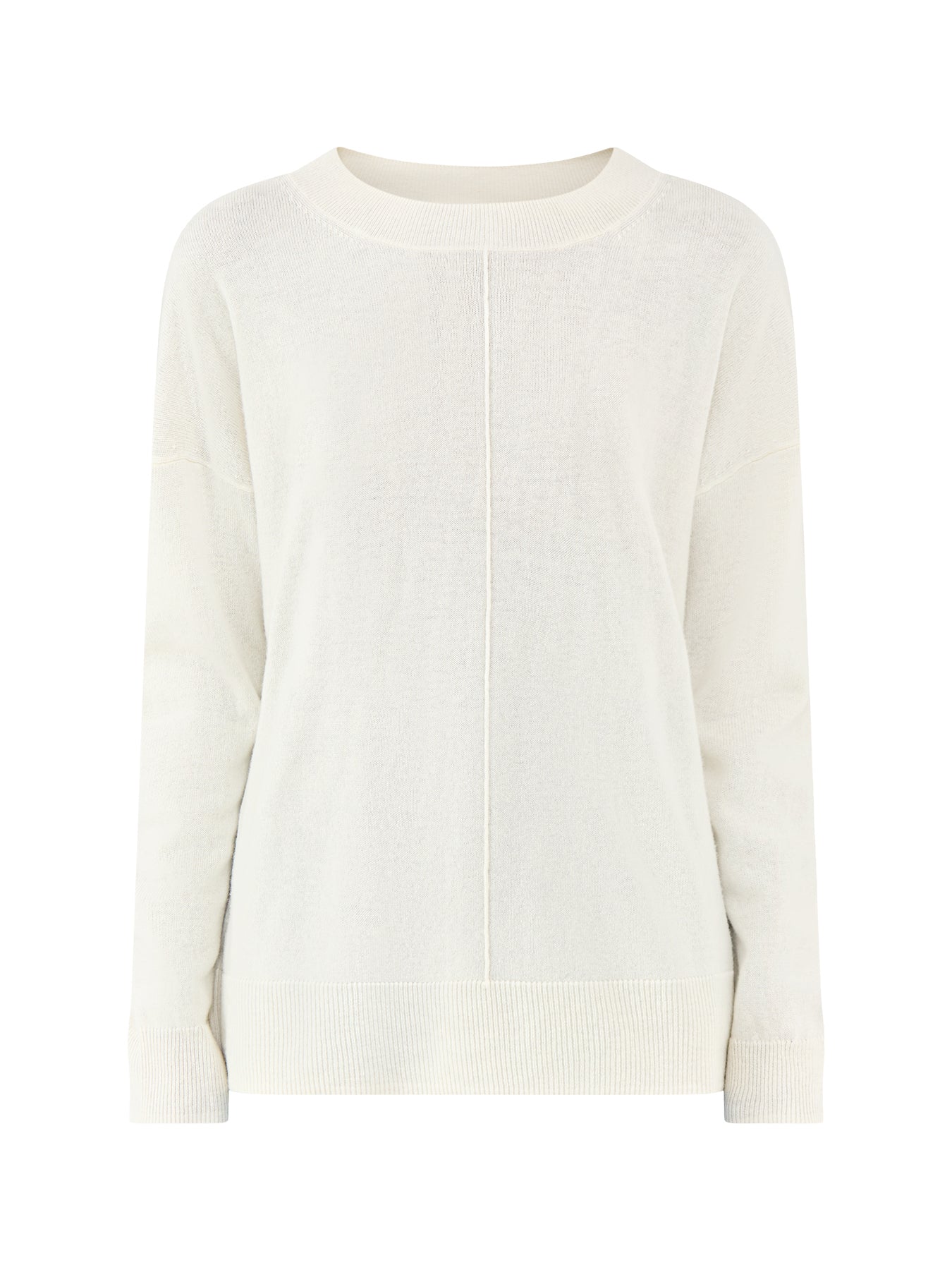 Wide Slouchy Jumper Cream