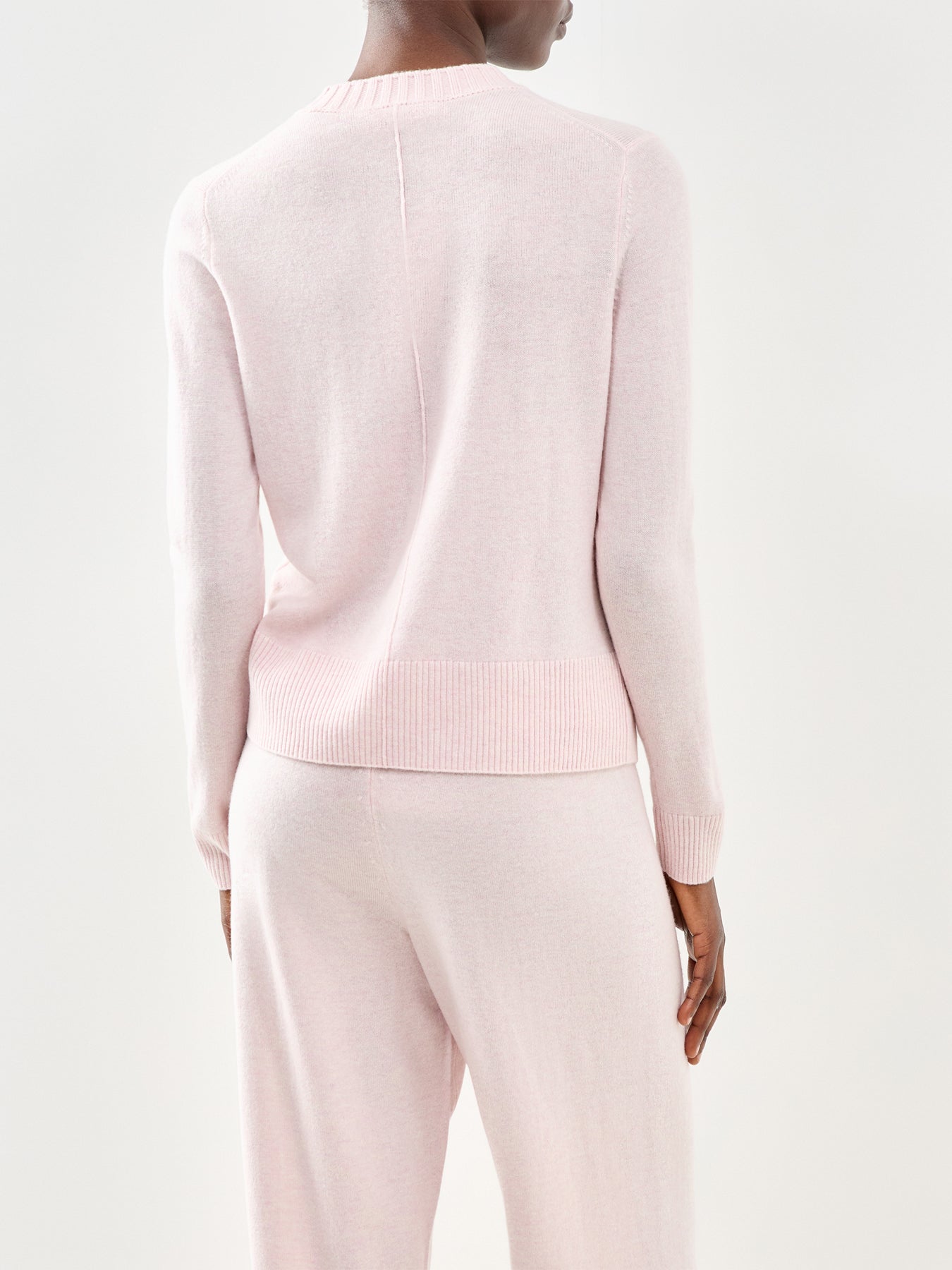 Cropped Sporty Jumper Pink
