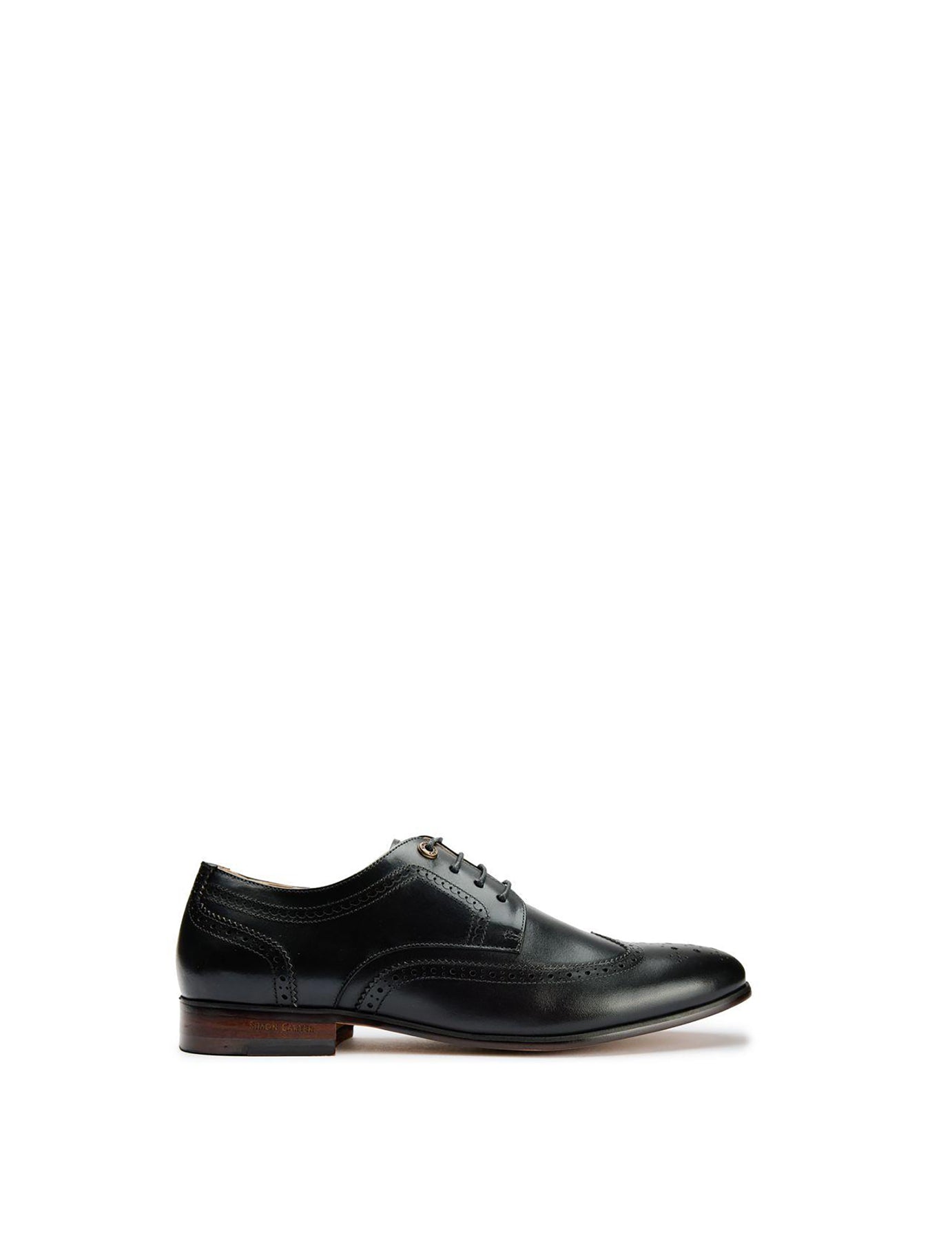 Arne Brogue Shoes Black