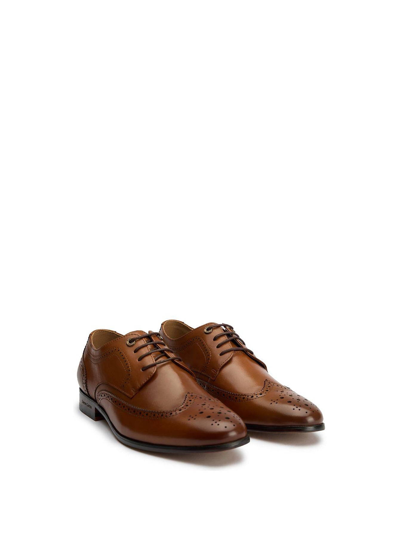 Arne Brogue Shoes Tan