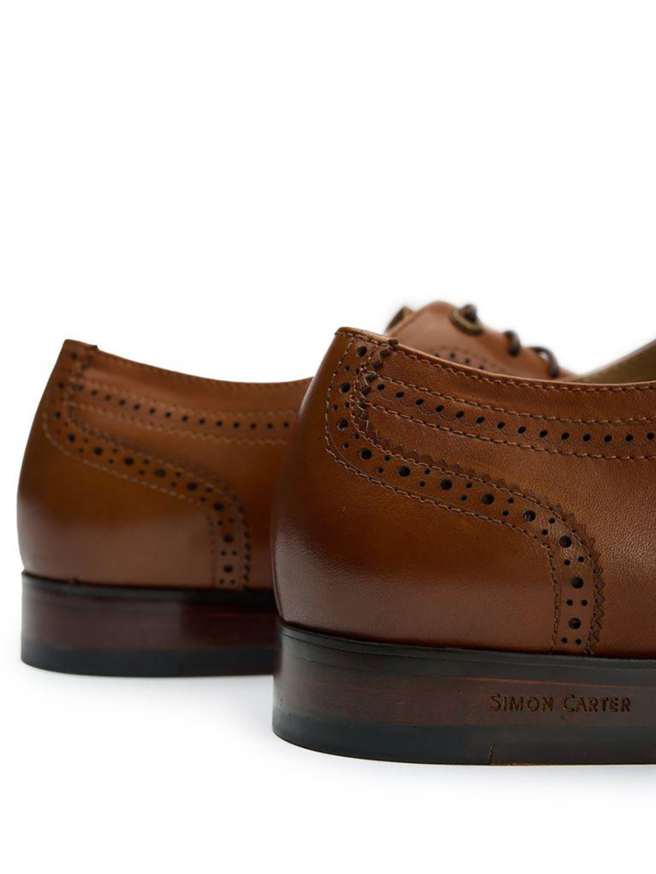Arne Brogue Shoes Tan