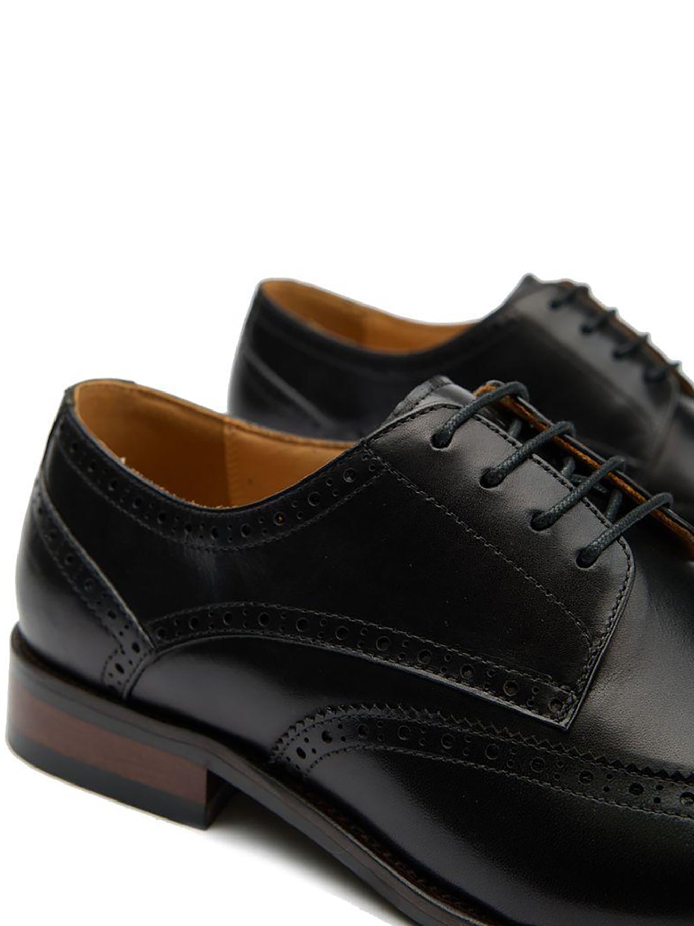 Hoggle Brogue Shoes Black