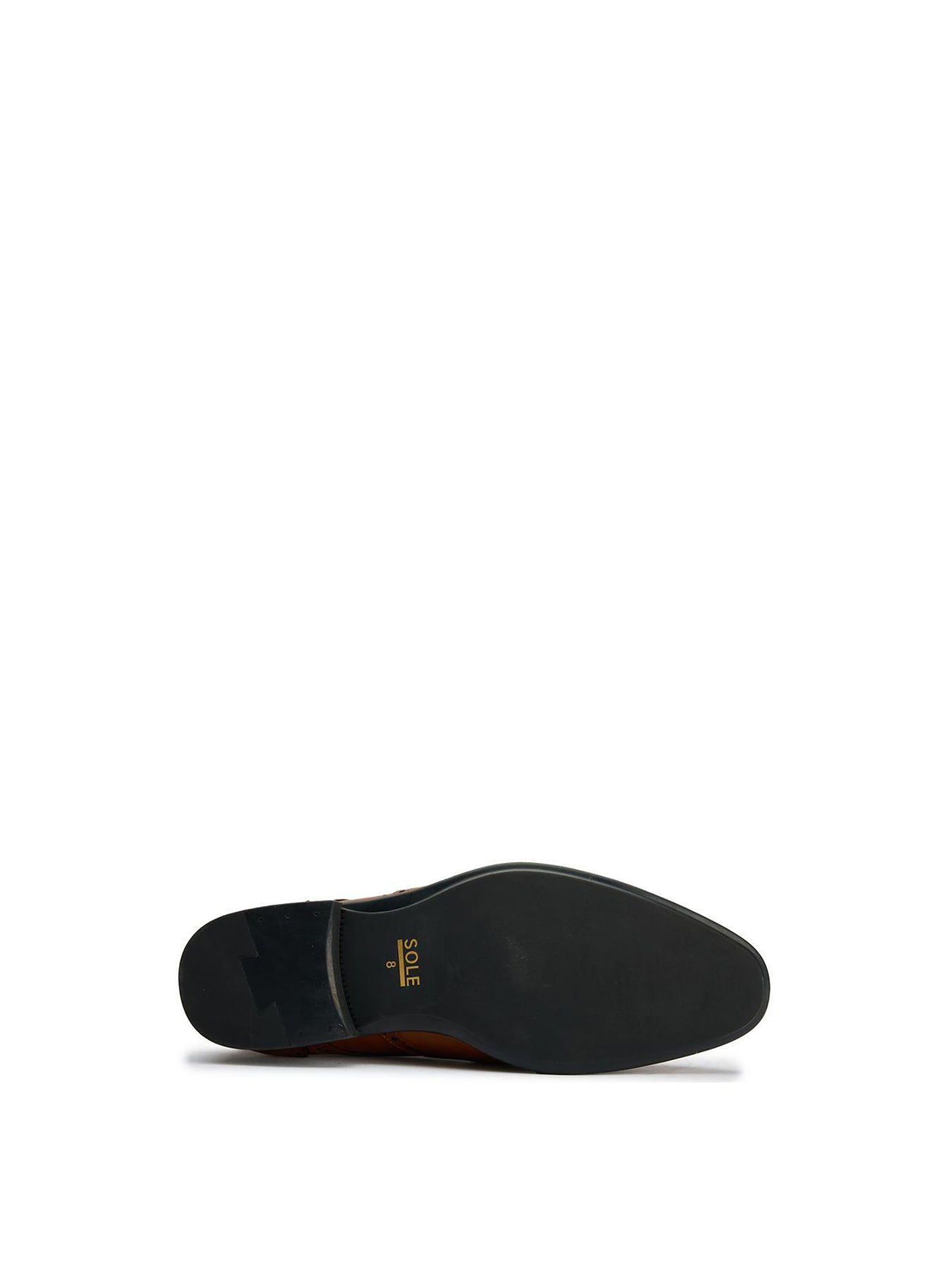 Wide Fit Brogue Shoes Tan