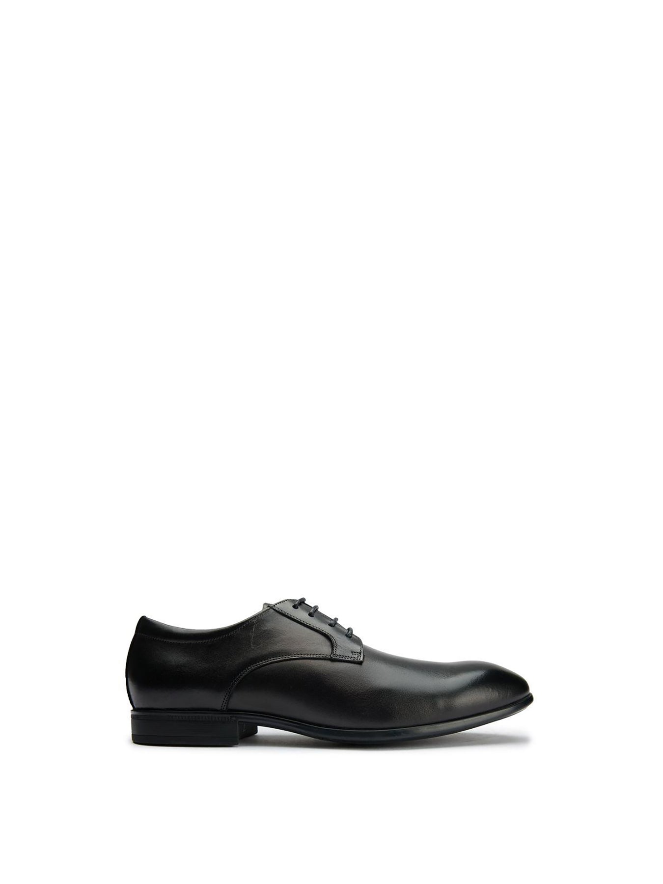 Wide Fit Derby Shoes Black