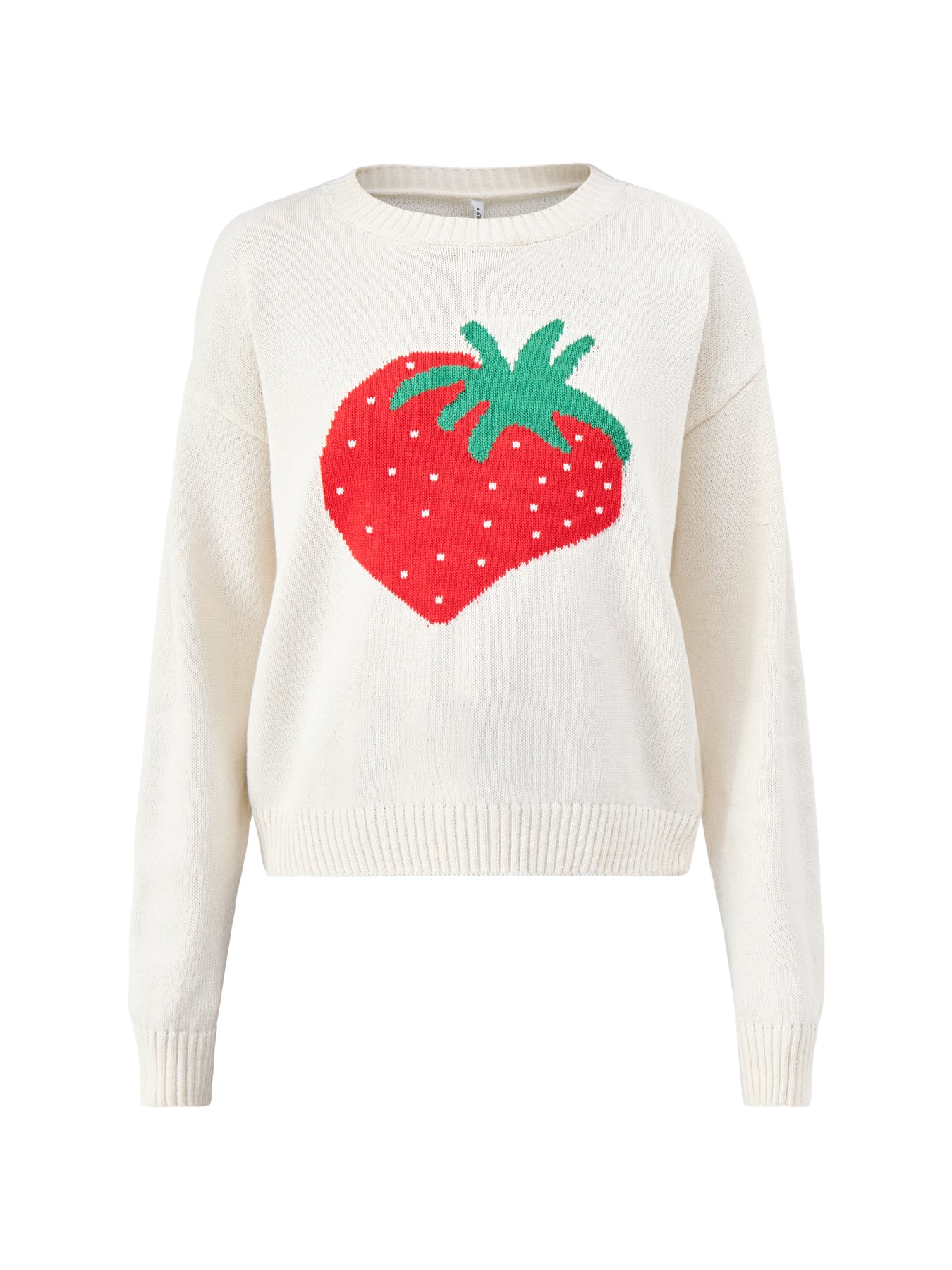 Elise Knit Jumper White