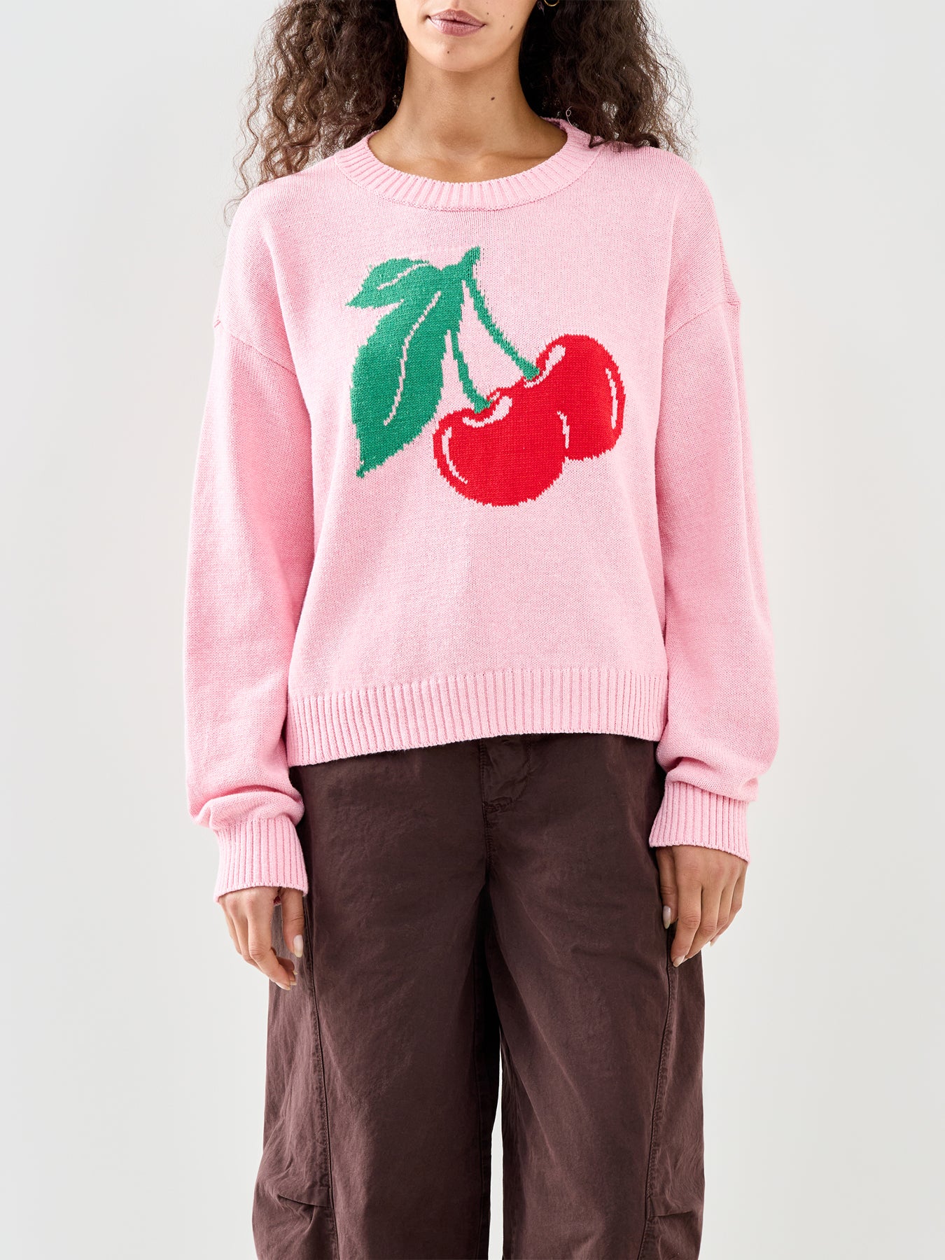 Elise Knit Jumper Pink