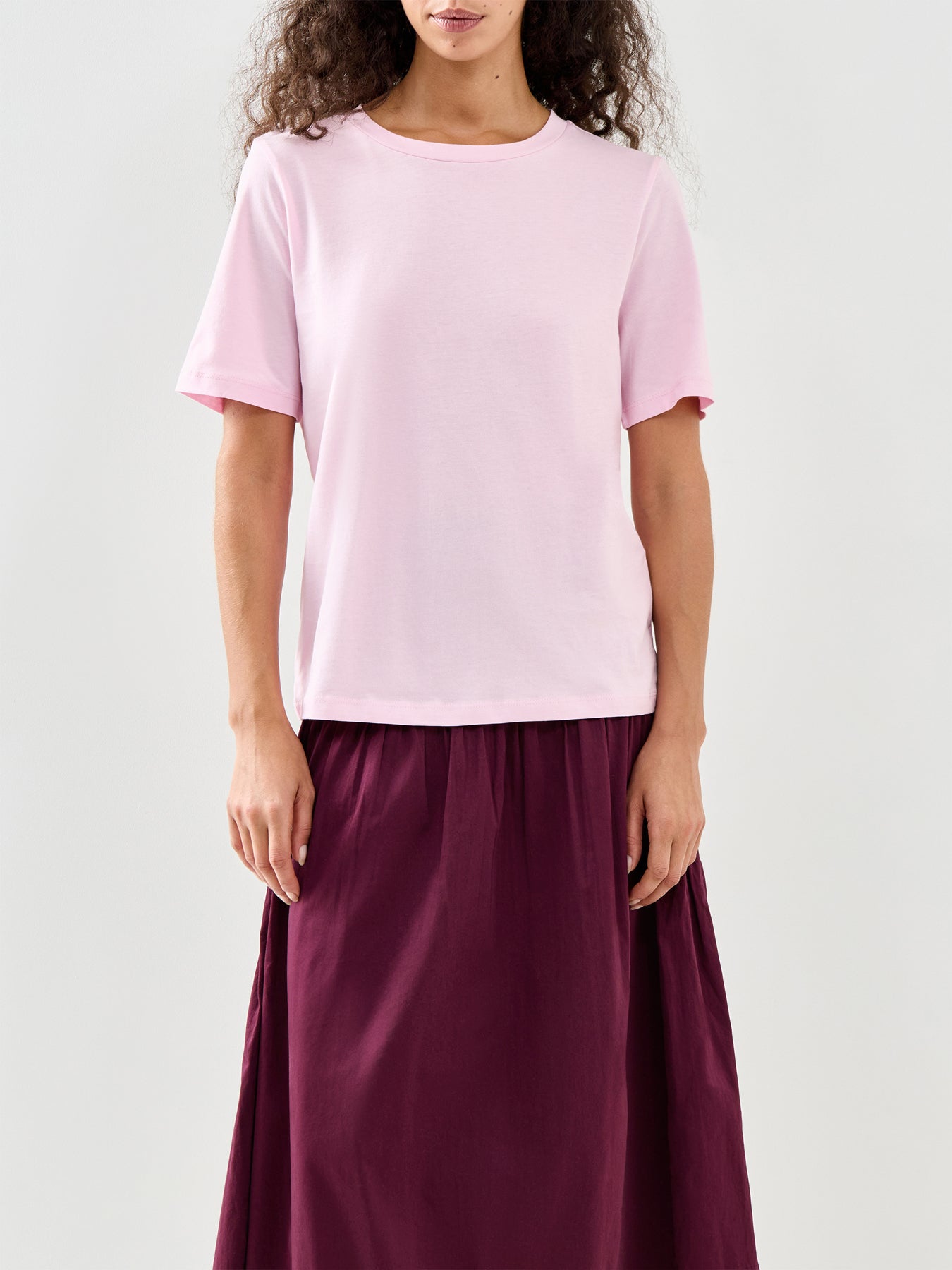 Short Sleeve T Shirt Pink