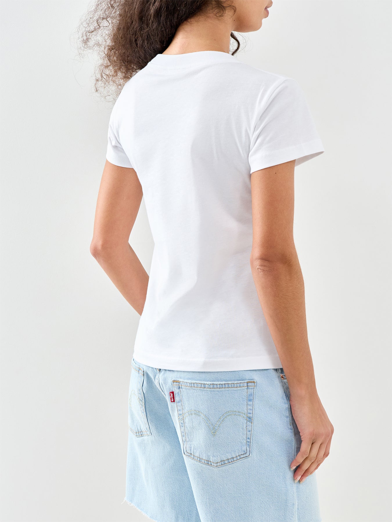 Baby Fit T Shirt Raspberry White