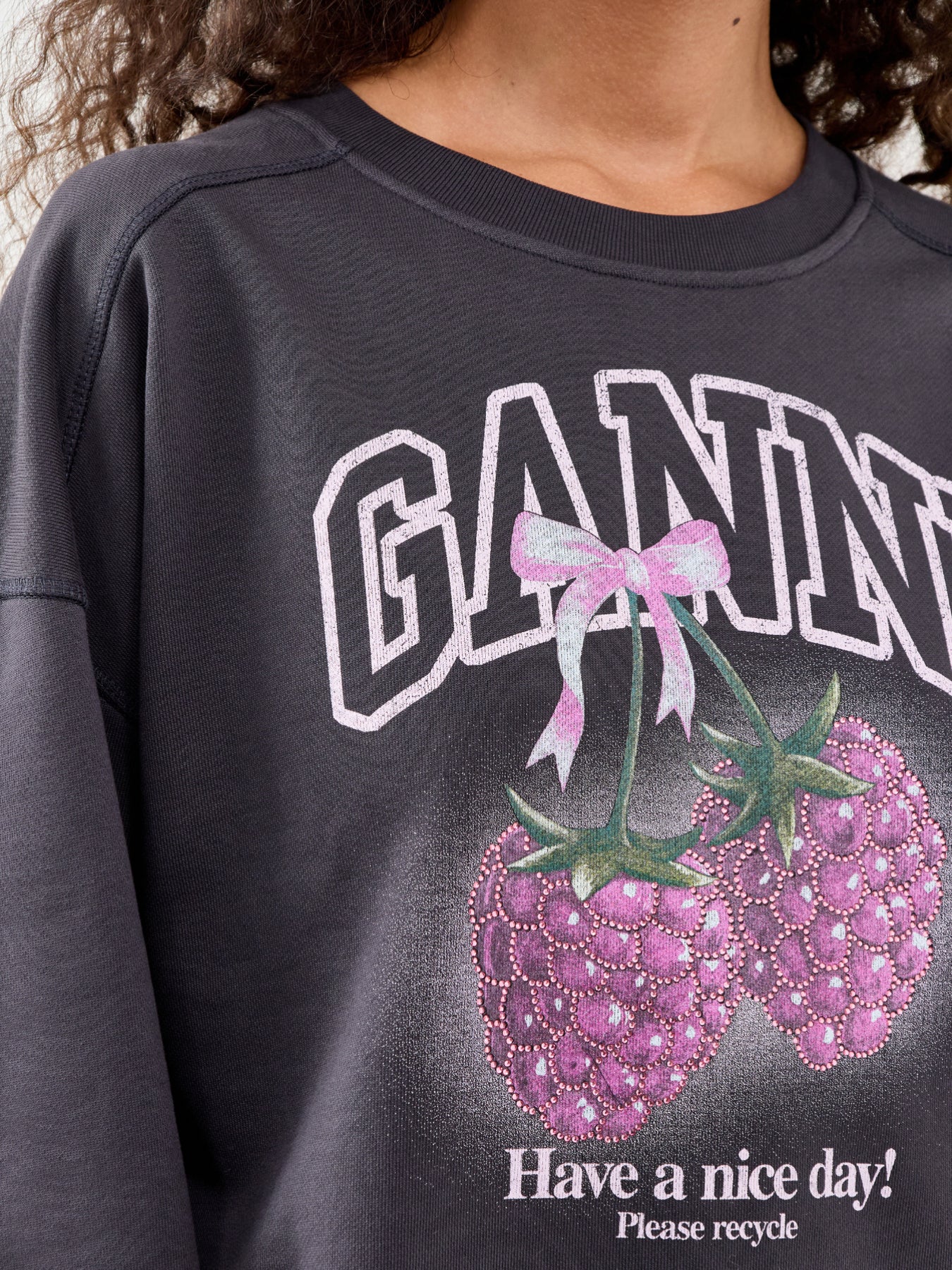 Isoli Crewneck Raspberry Grey