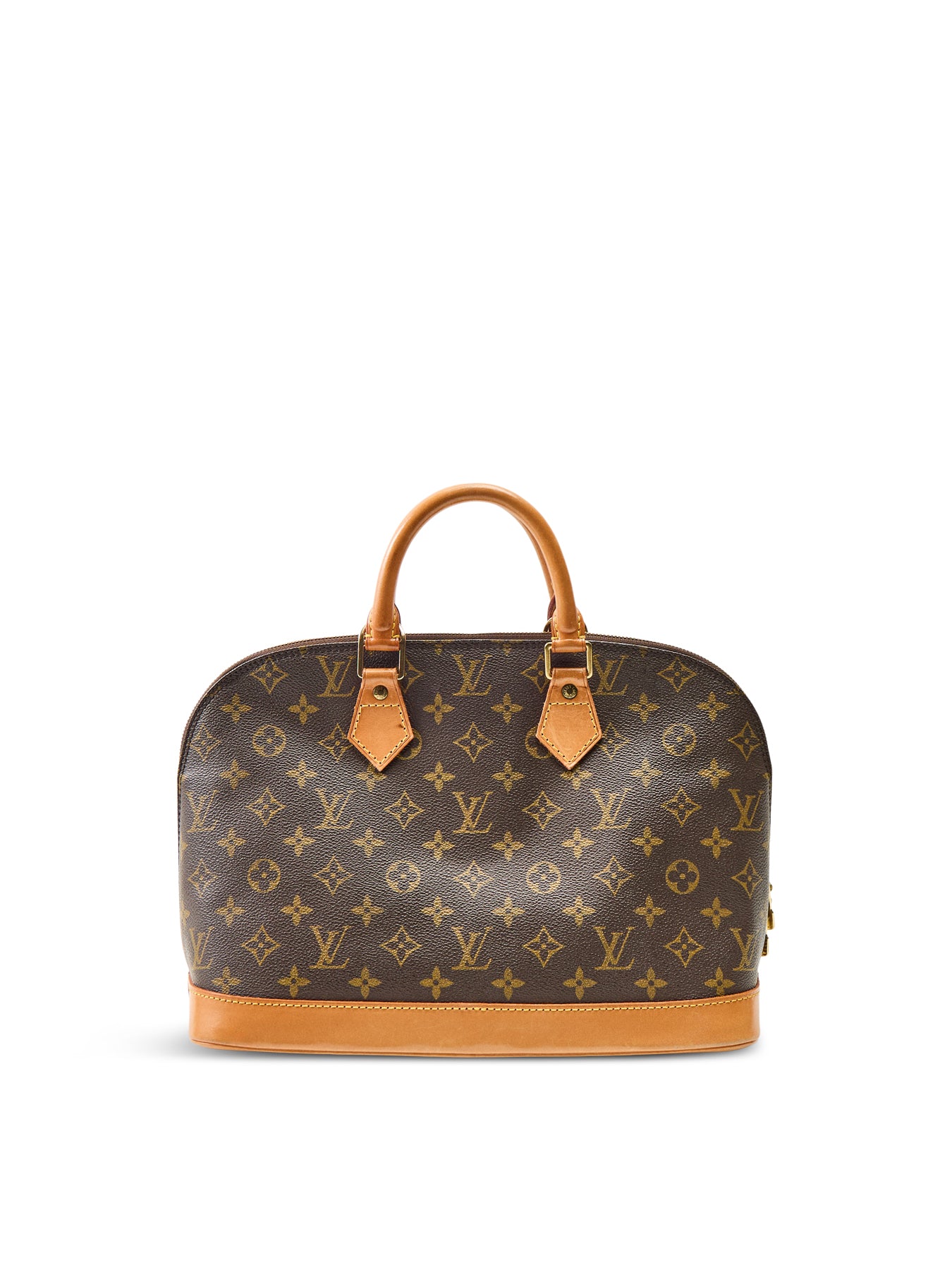 Vintage Louis Vuitton Monogram Alma PM Bag Brown