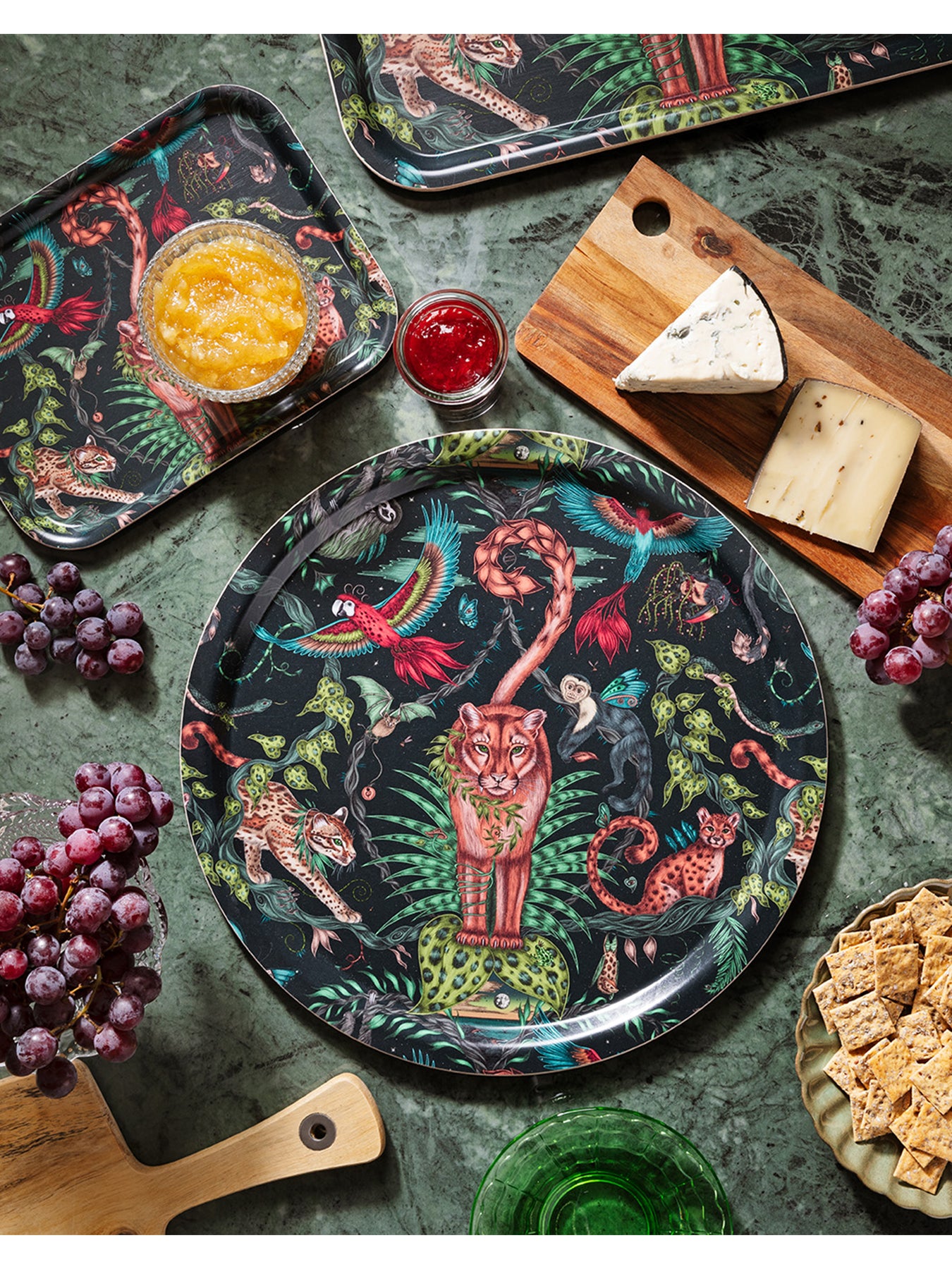 Bosque Dream Forest Round Tray 39cm