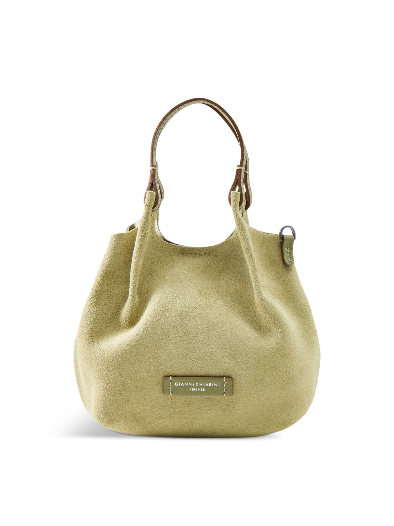Dua S Suede Crossbody Bag Green
