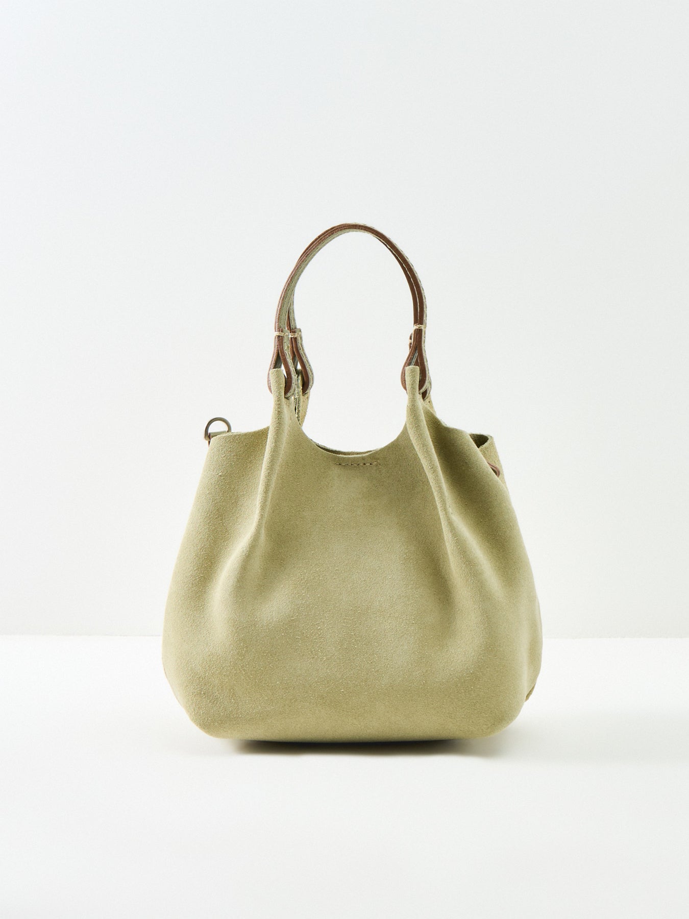 Dua S Suede Crossbody Bag Green