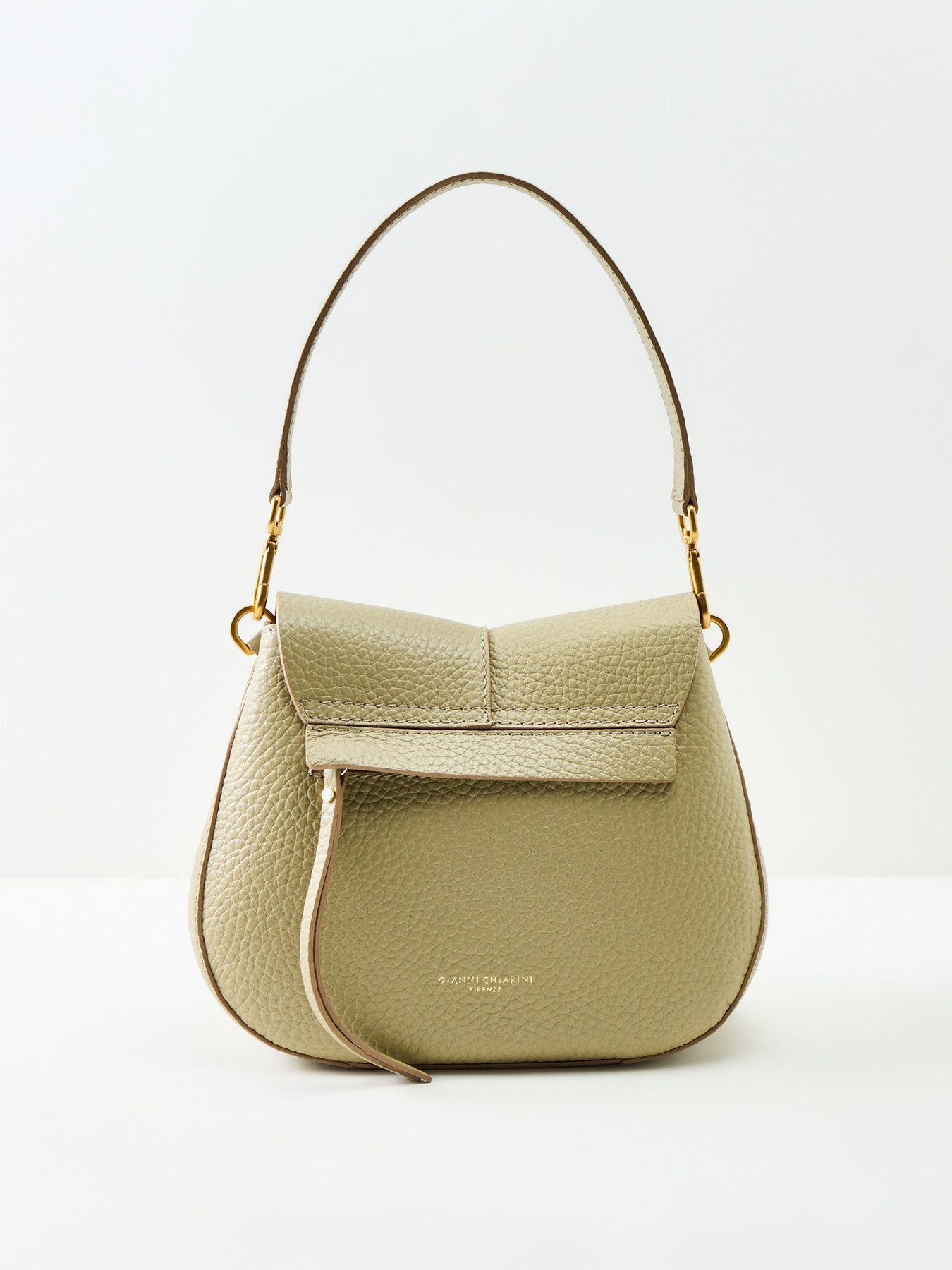Gianni Chiarini Helena Round Crossbody Bag Green
