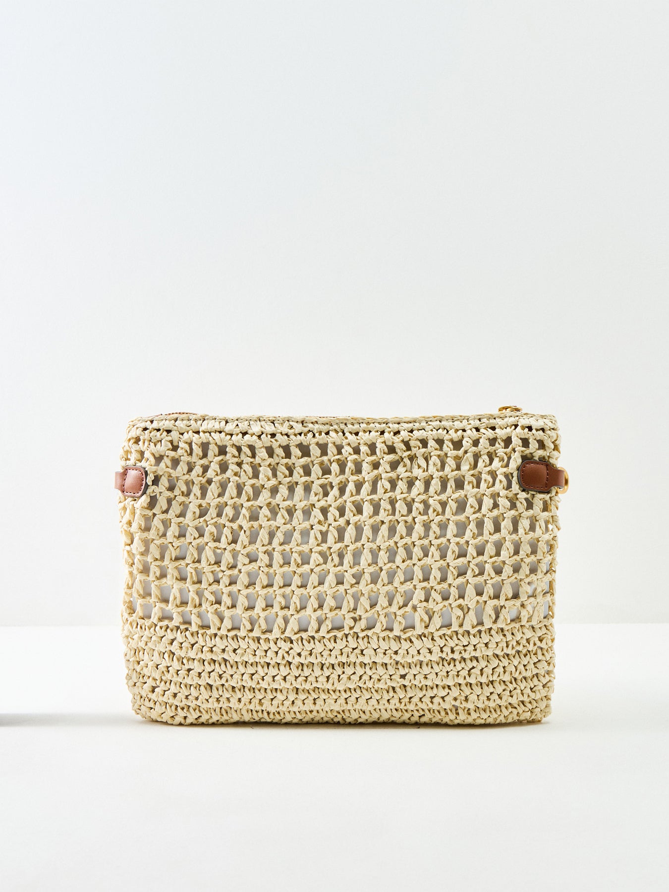Gianni Chiarini Nefeli Paper Pouch Cream