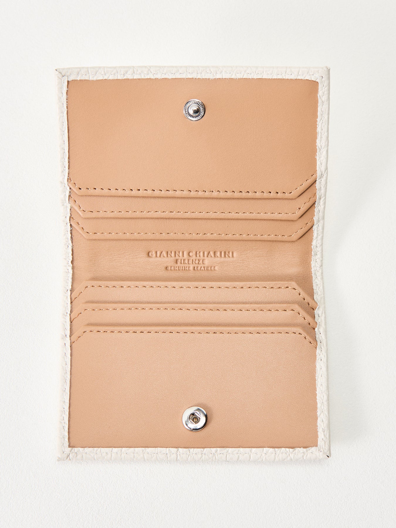 Flap Card Holder White