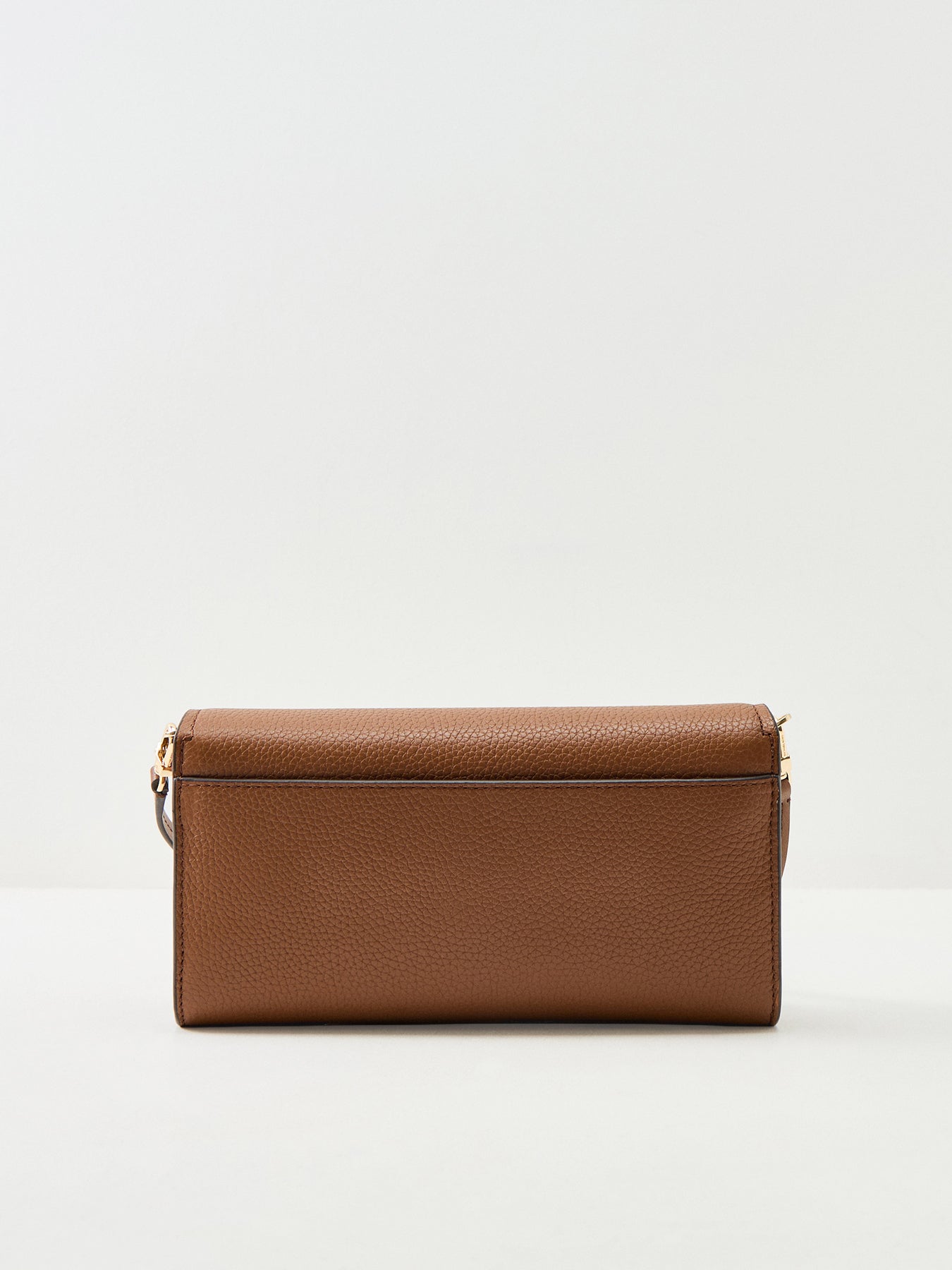 Jet Set Small Flap Leather Crossbody Bag Tan
