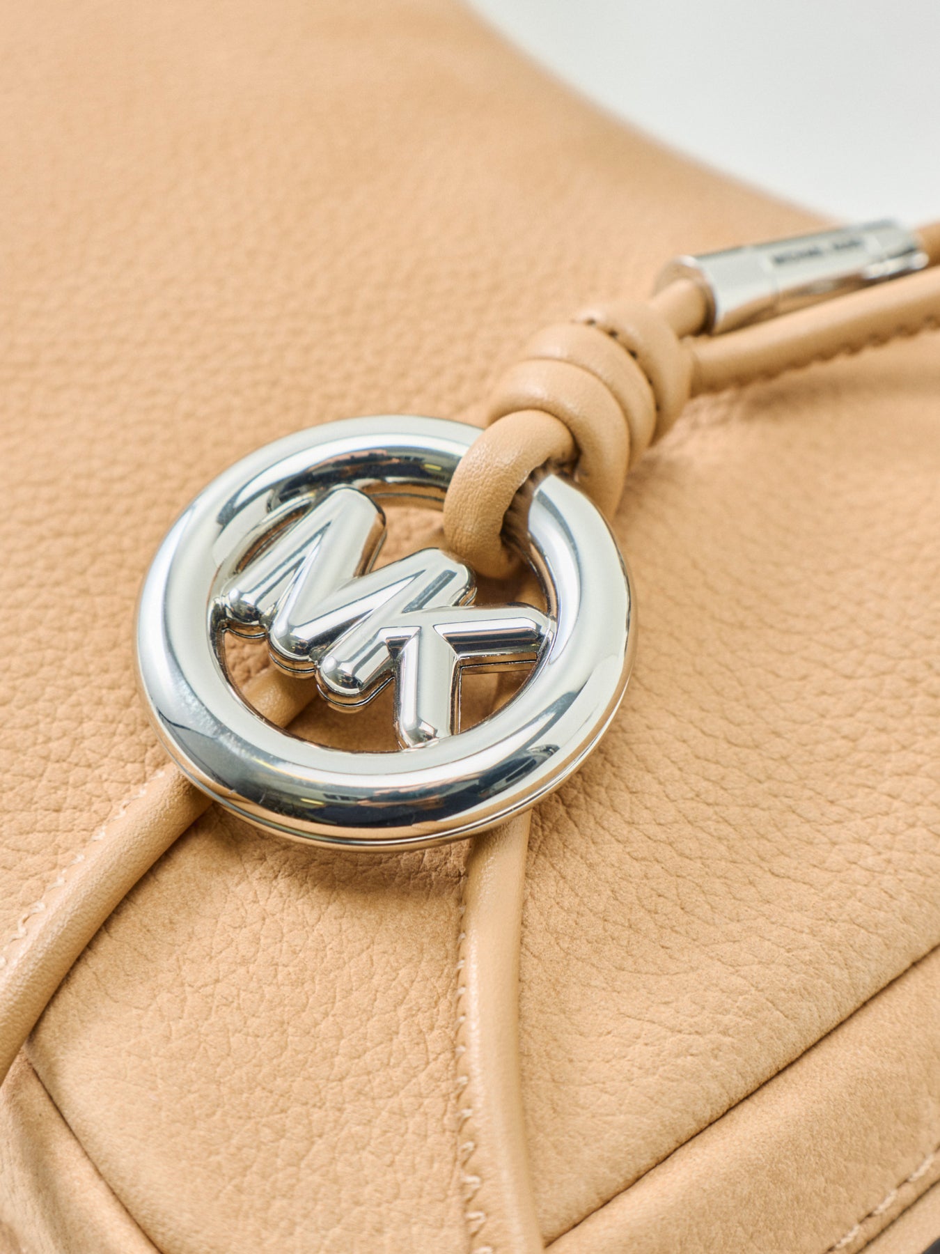 Nolita Medium Chain Pouchette Beige