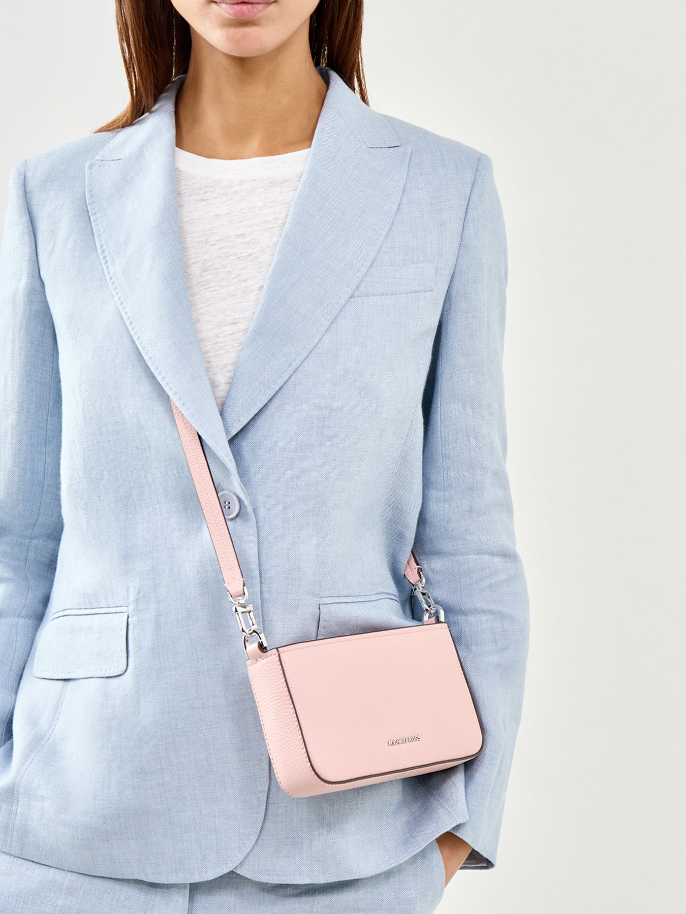 Bryant Pouchette Crossbody Bag Pink