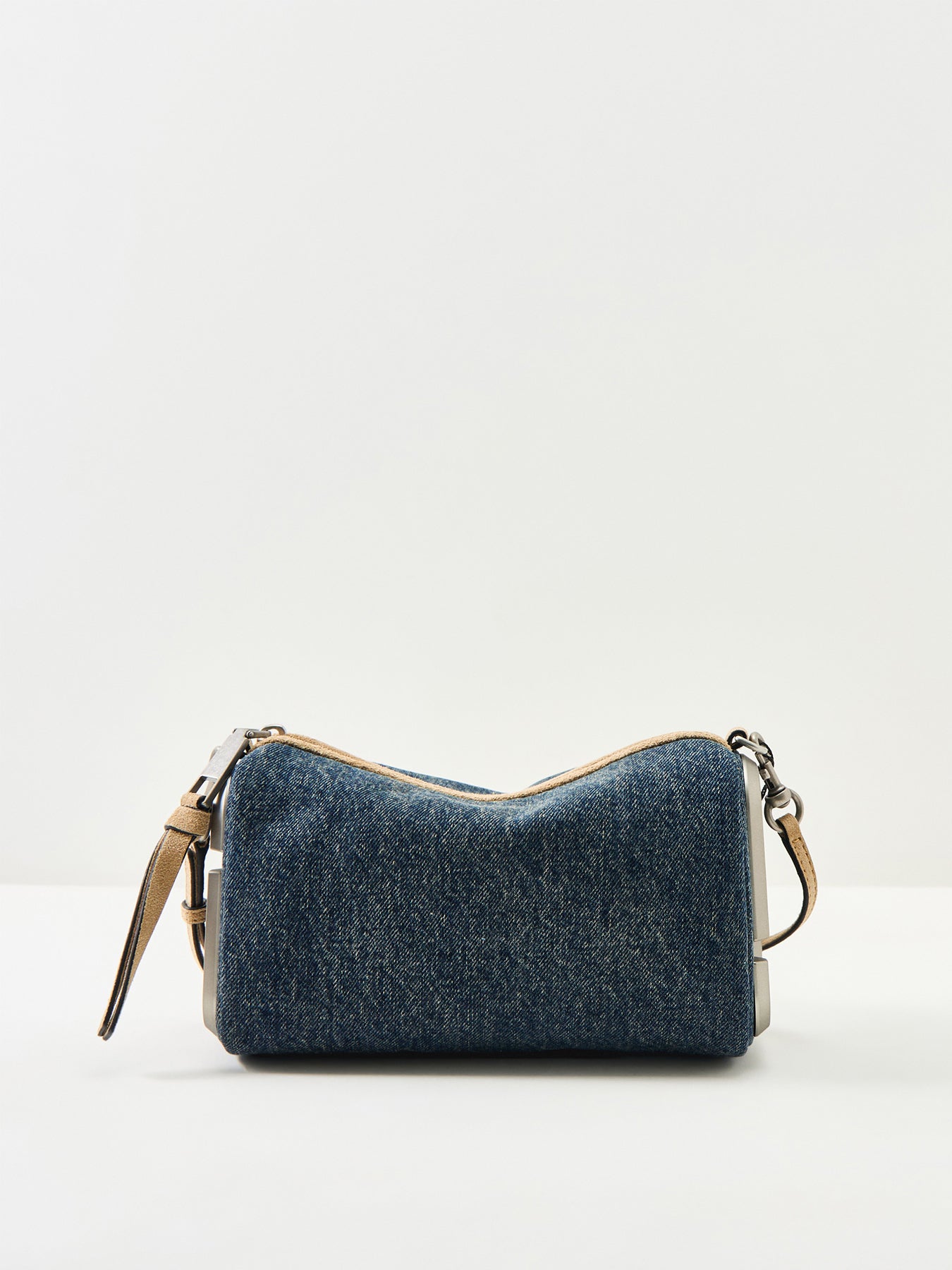 Snapshot Denim Shoulder Bag Blue