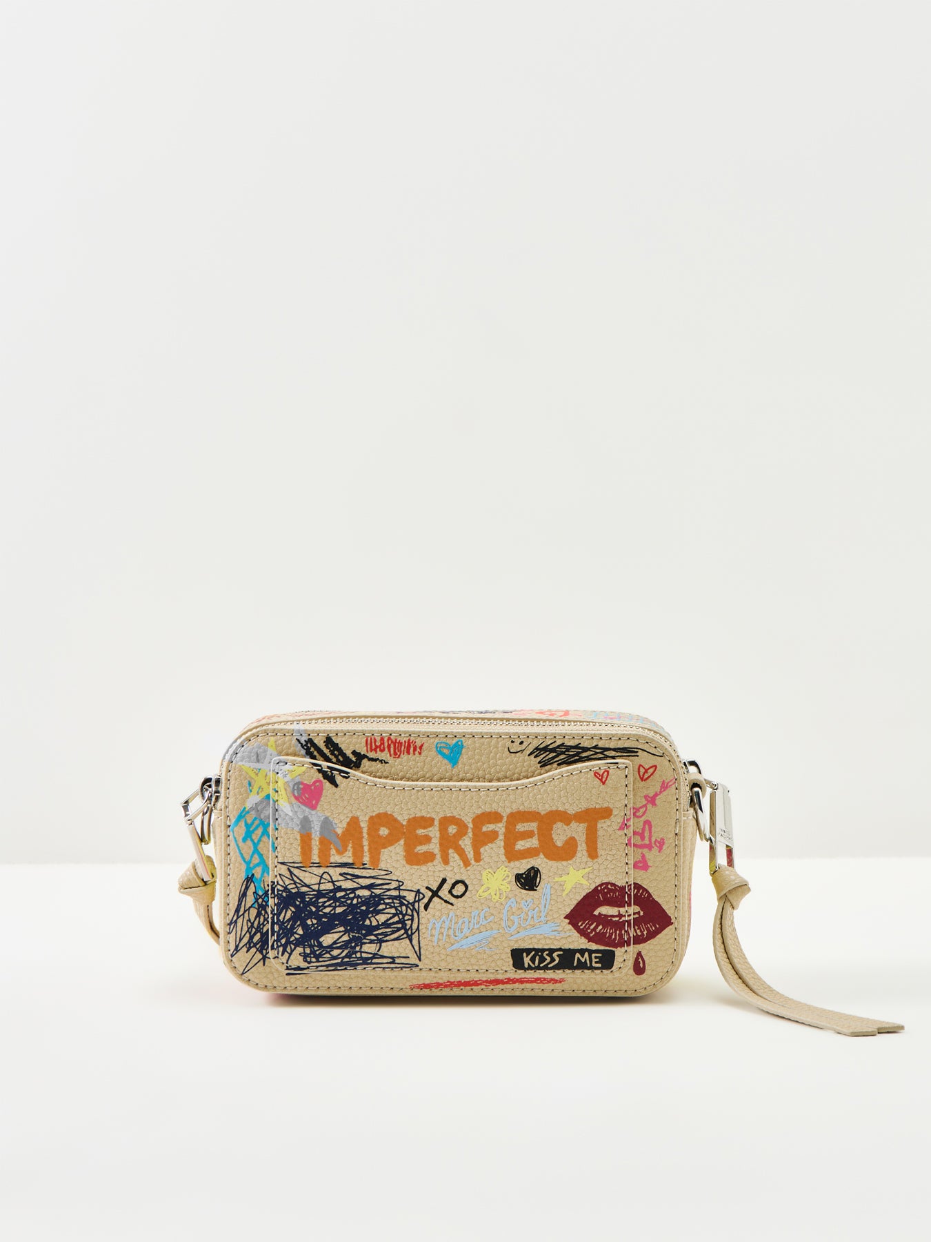 Snapshot Leather Crossbody Bag Multi