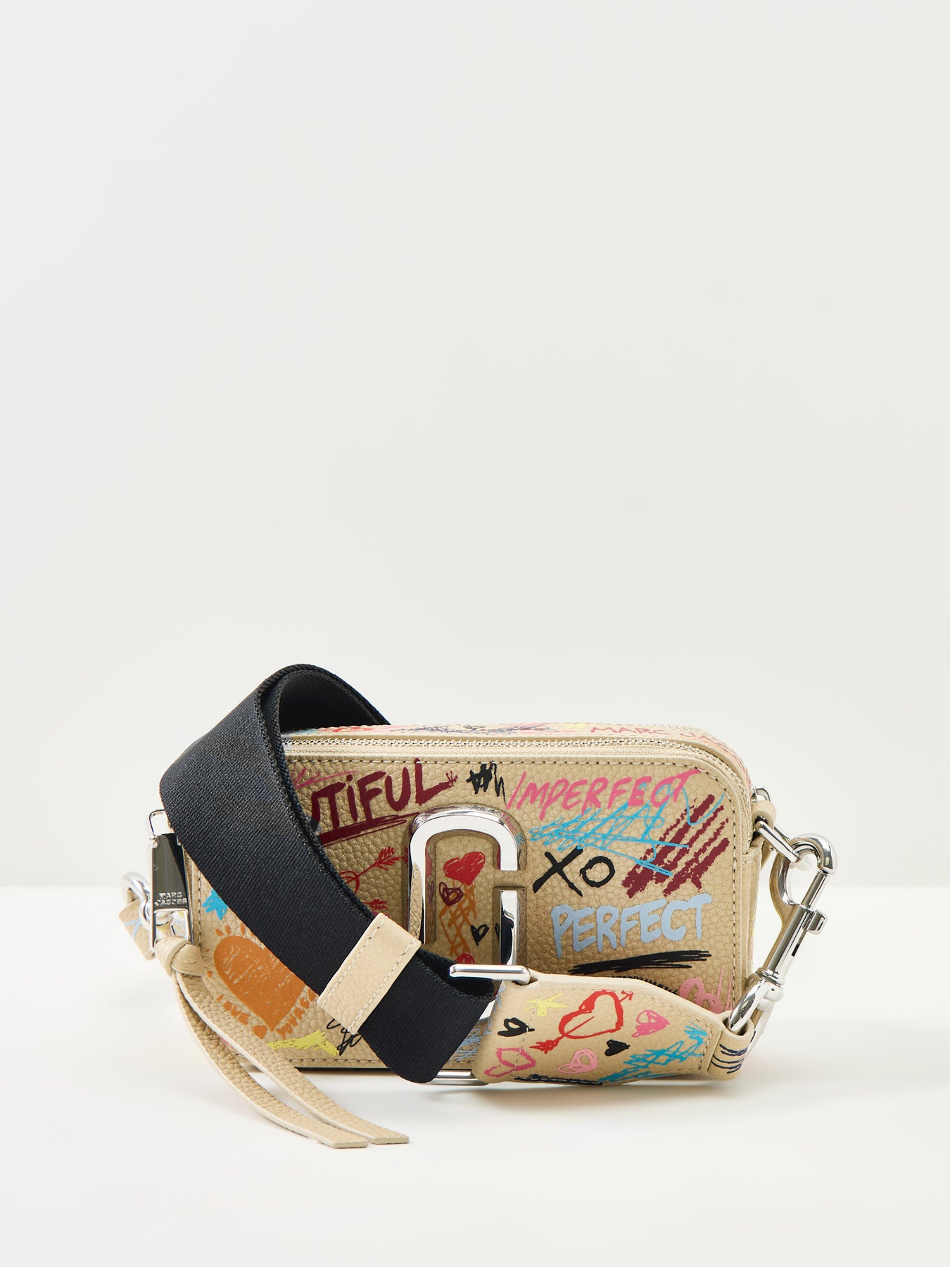 Snapshot Leather Crossbody Bag Multi