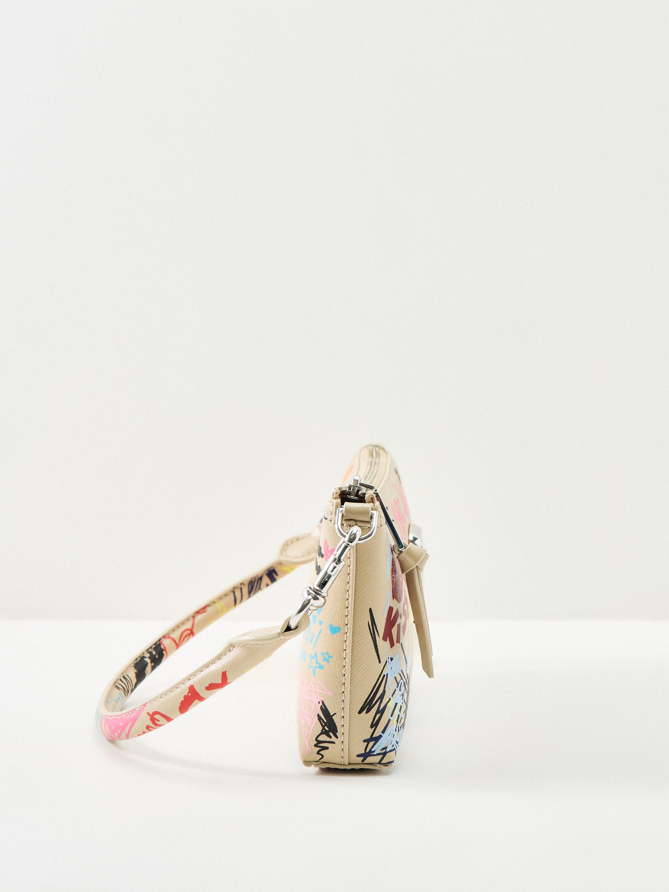 Pochette Leather Shoulder Bag Multi