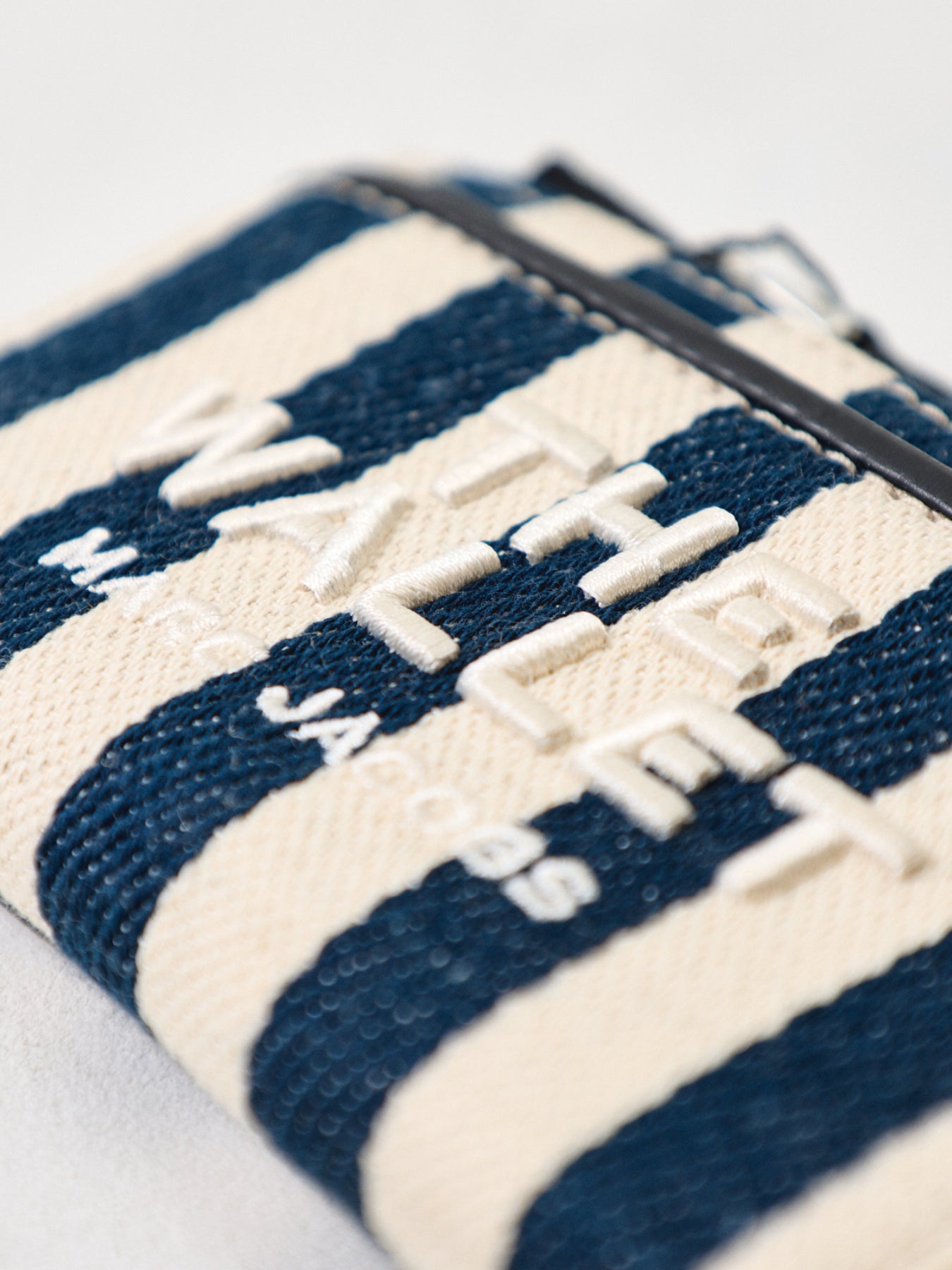 The Top Zip Wallet Striped