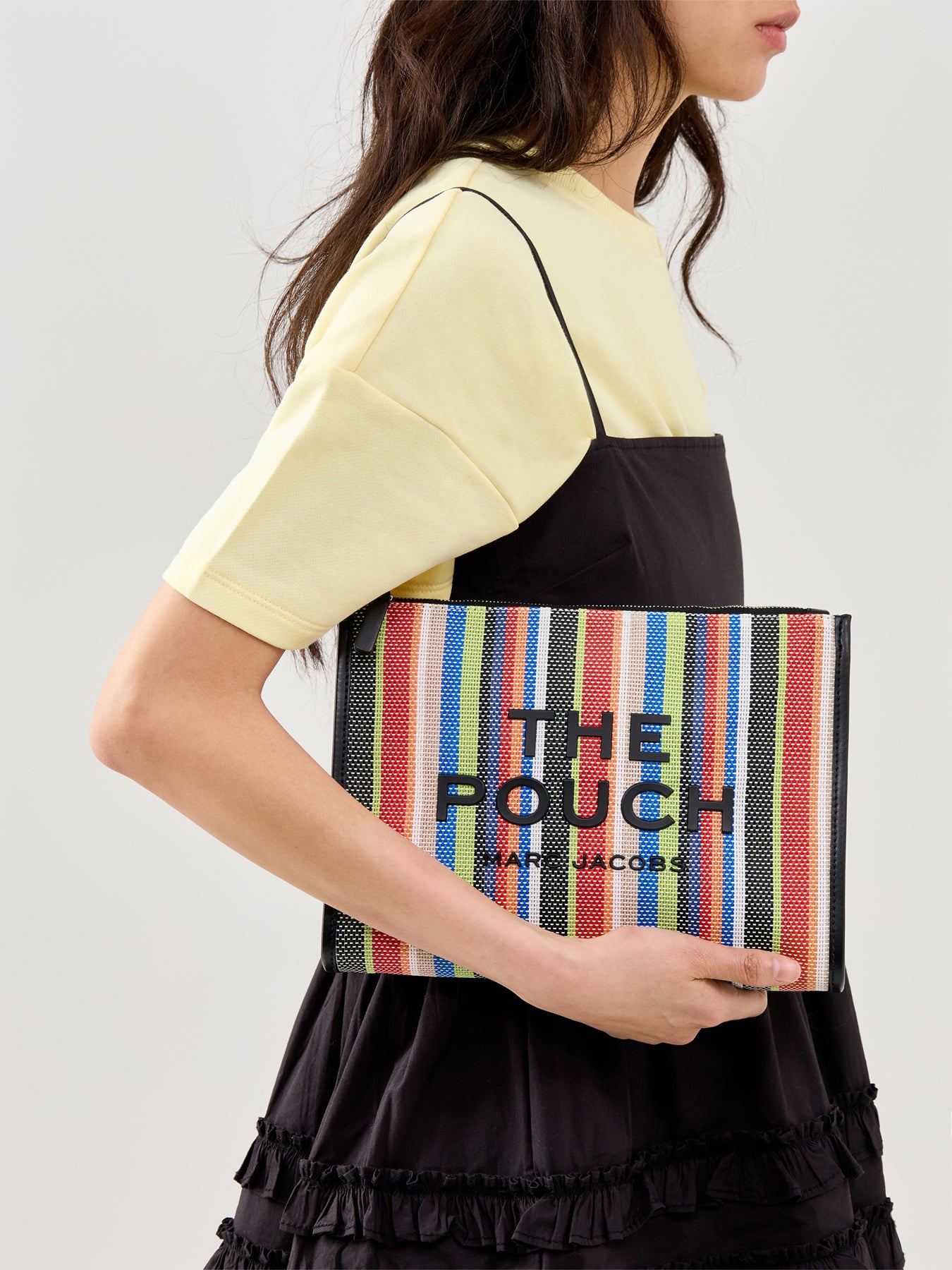 Large Pouch Tote Bag Multi