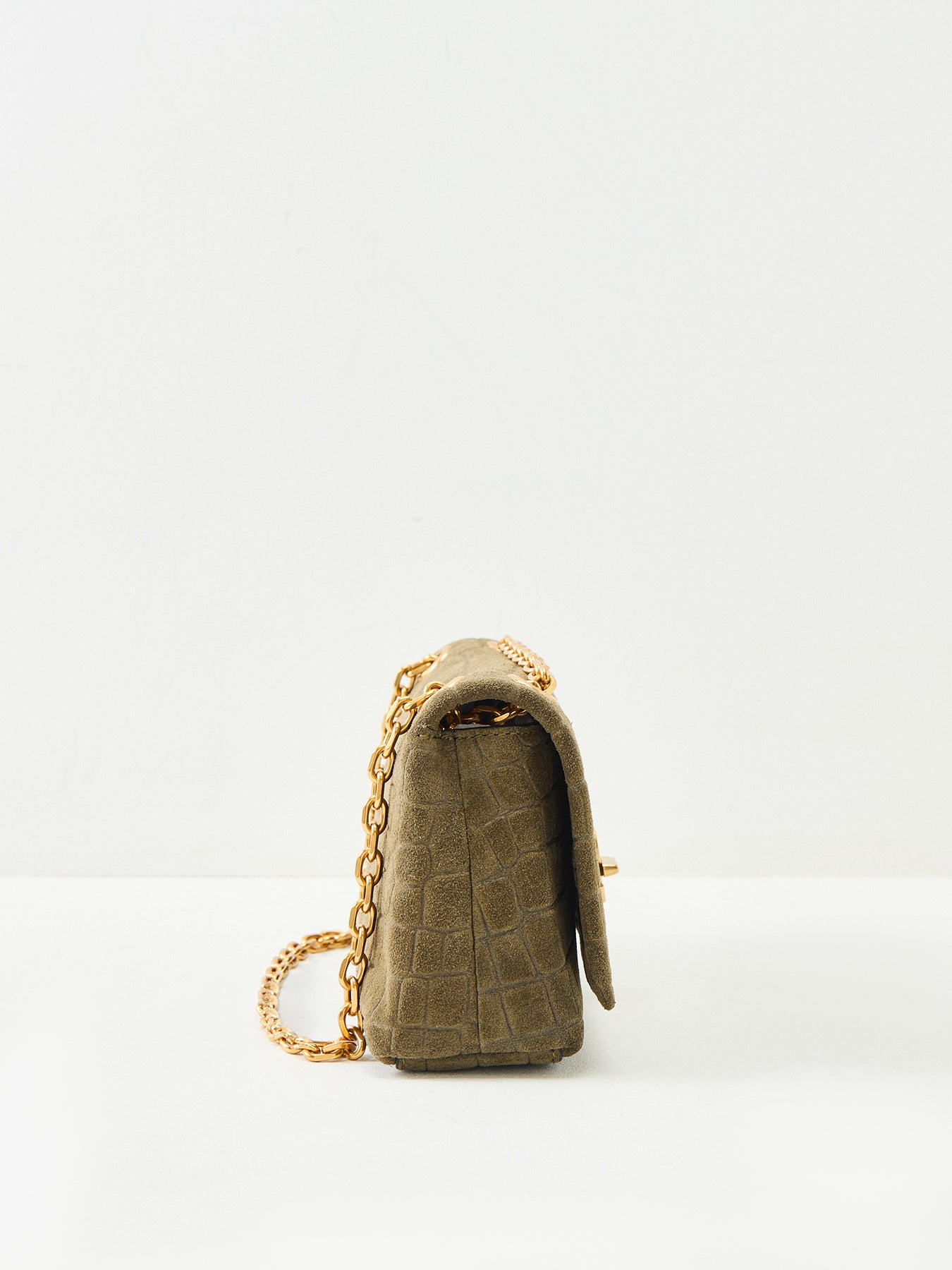 The Dual Chain Mini Bag Olive