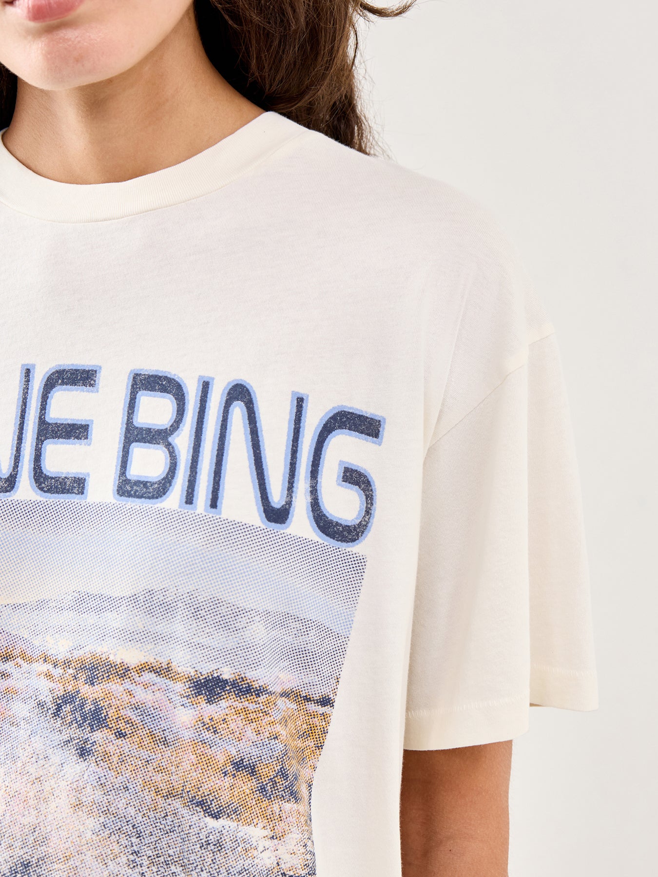 Cade Wildflowers Graphic T-Shirt White