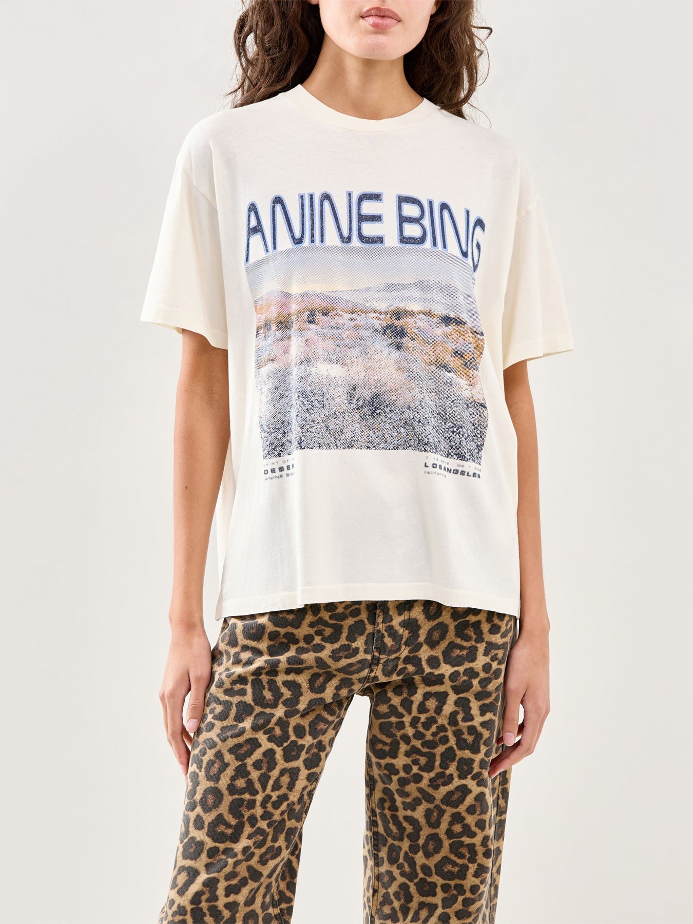 Cade Wildflowers Graphic T-Shirt White