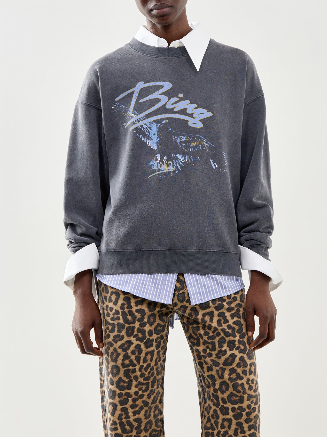 Spencer Eagle Sweatshirt Black