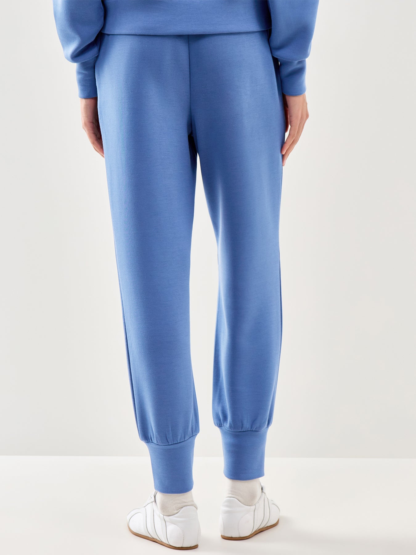 Slim Cuff Jogger Trousers Blue