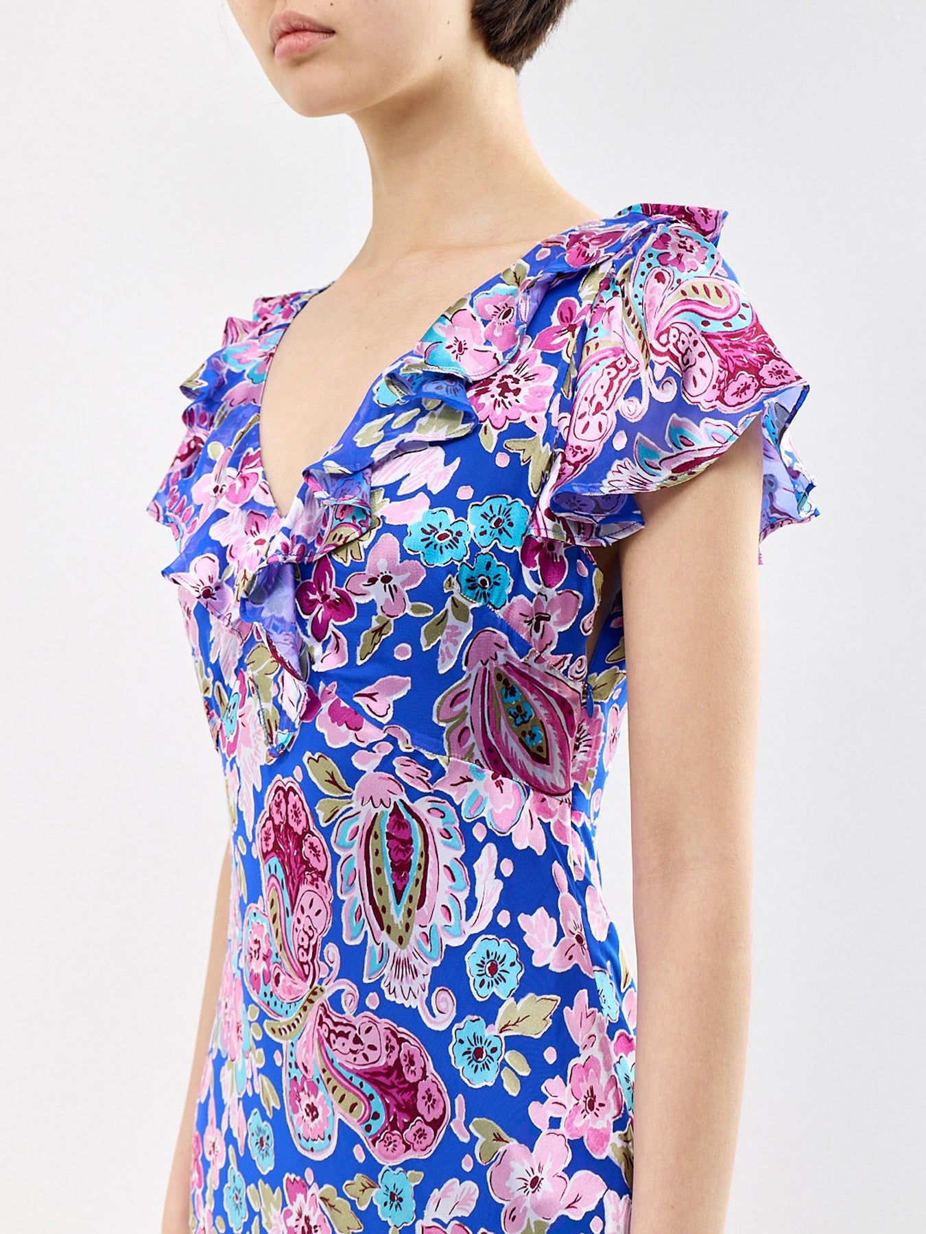Amelle Floral Maxi Dress