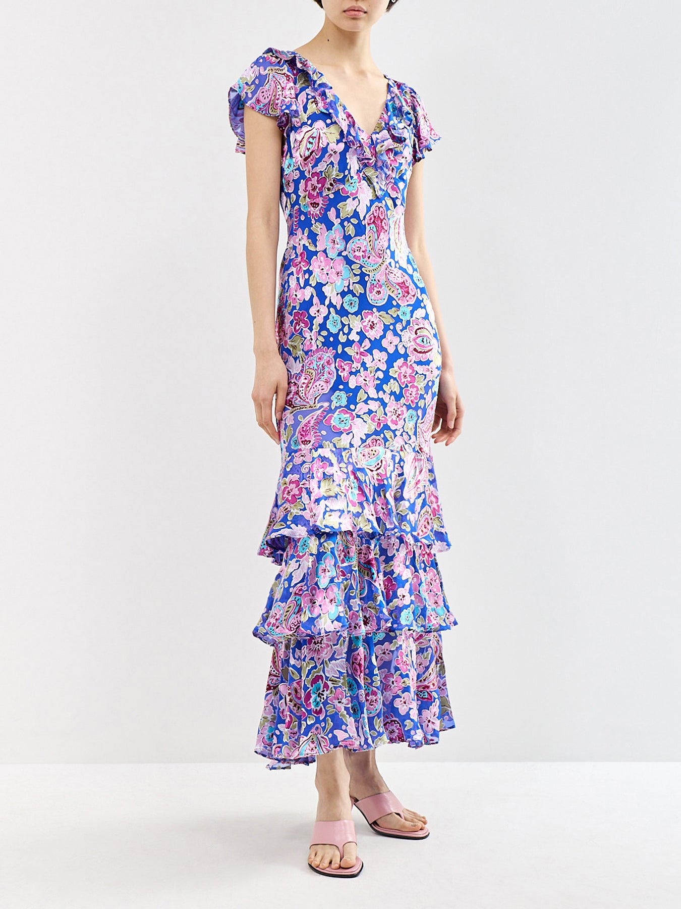 Amelle Floral Maxi Dress