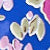 Cara Floral Devore Blue
