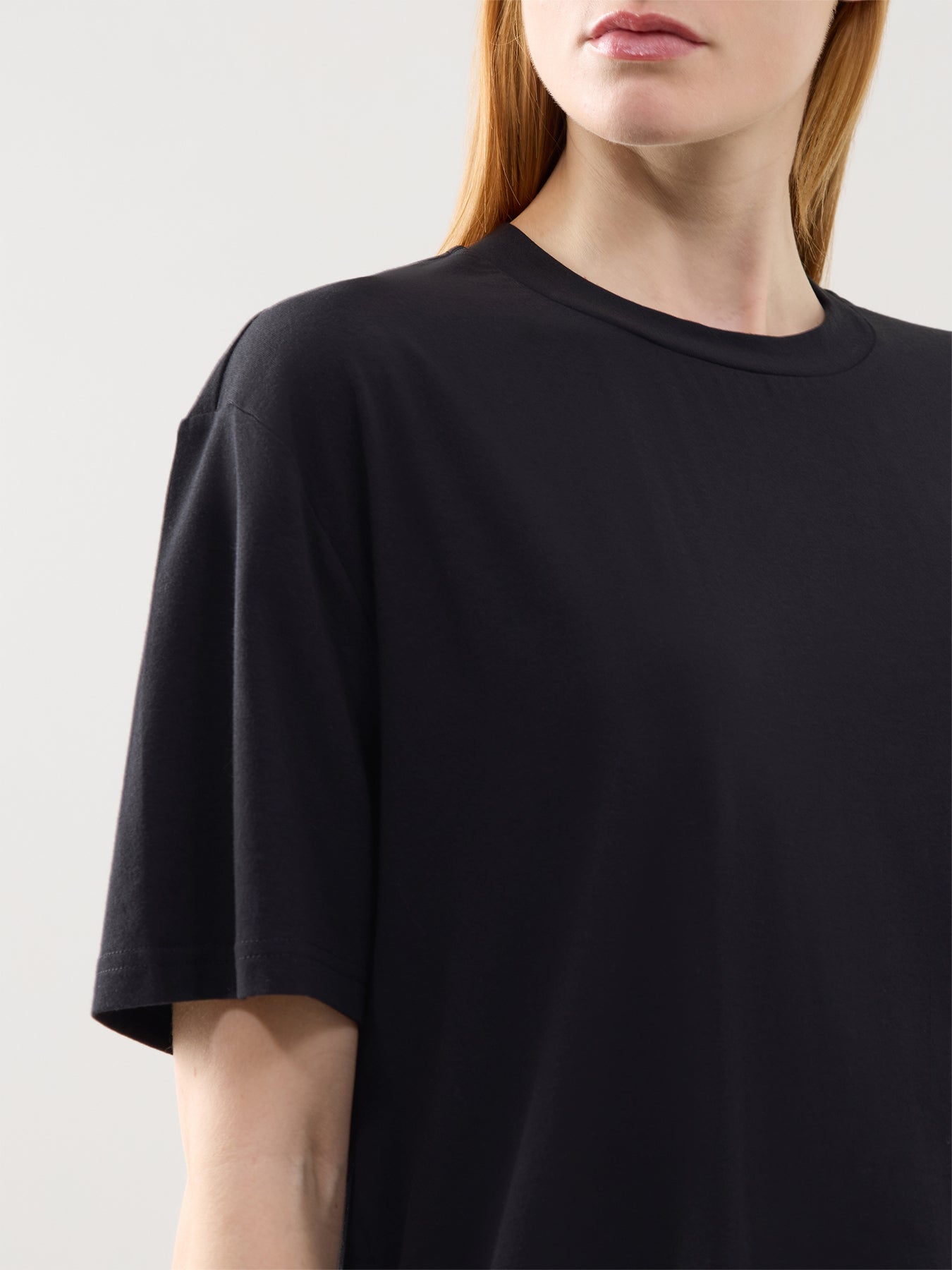 Leighton Boyfriend Tee Black