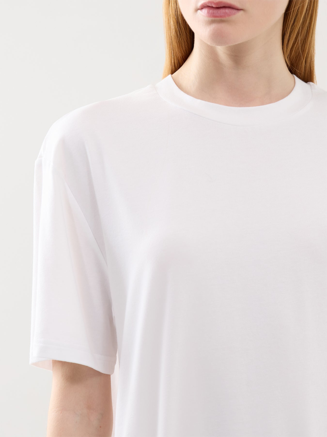 Leighton Boyfriend Tee White