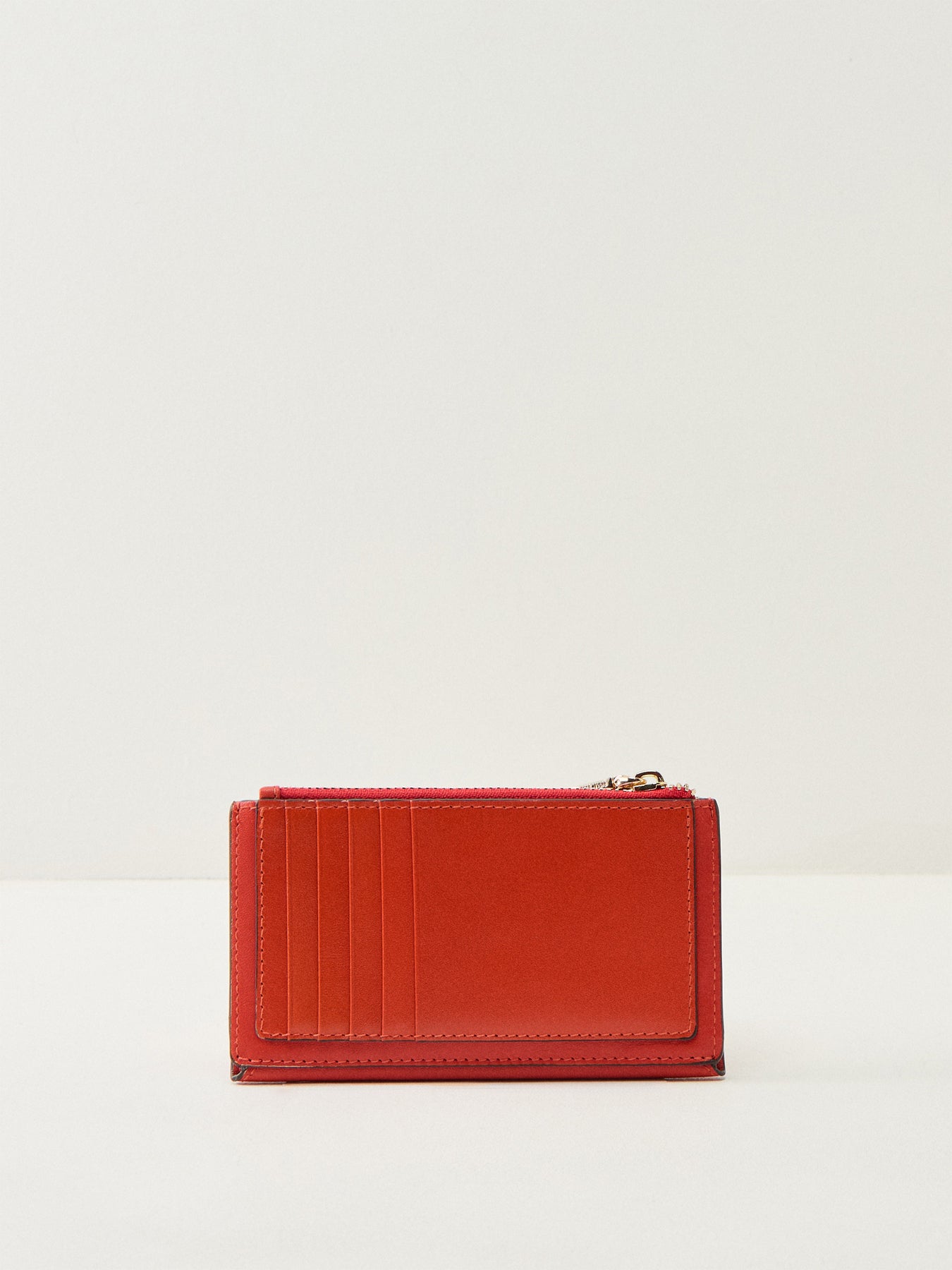 Coin Street Medium Ziptop Purse Flame