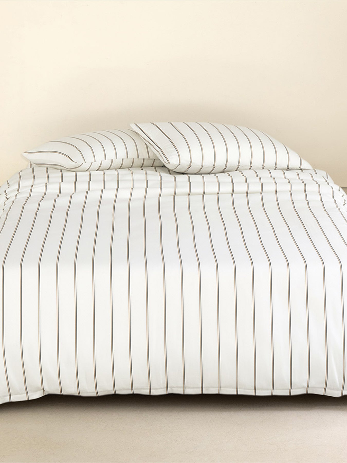 Bray Duvet Cover White