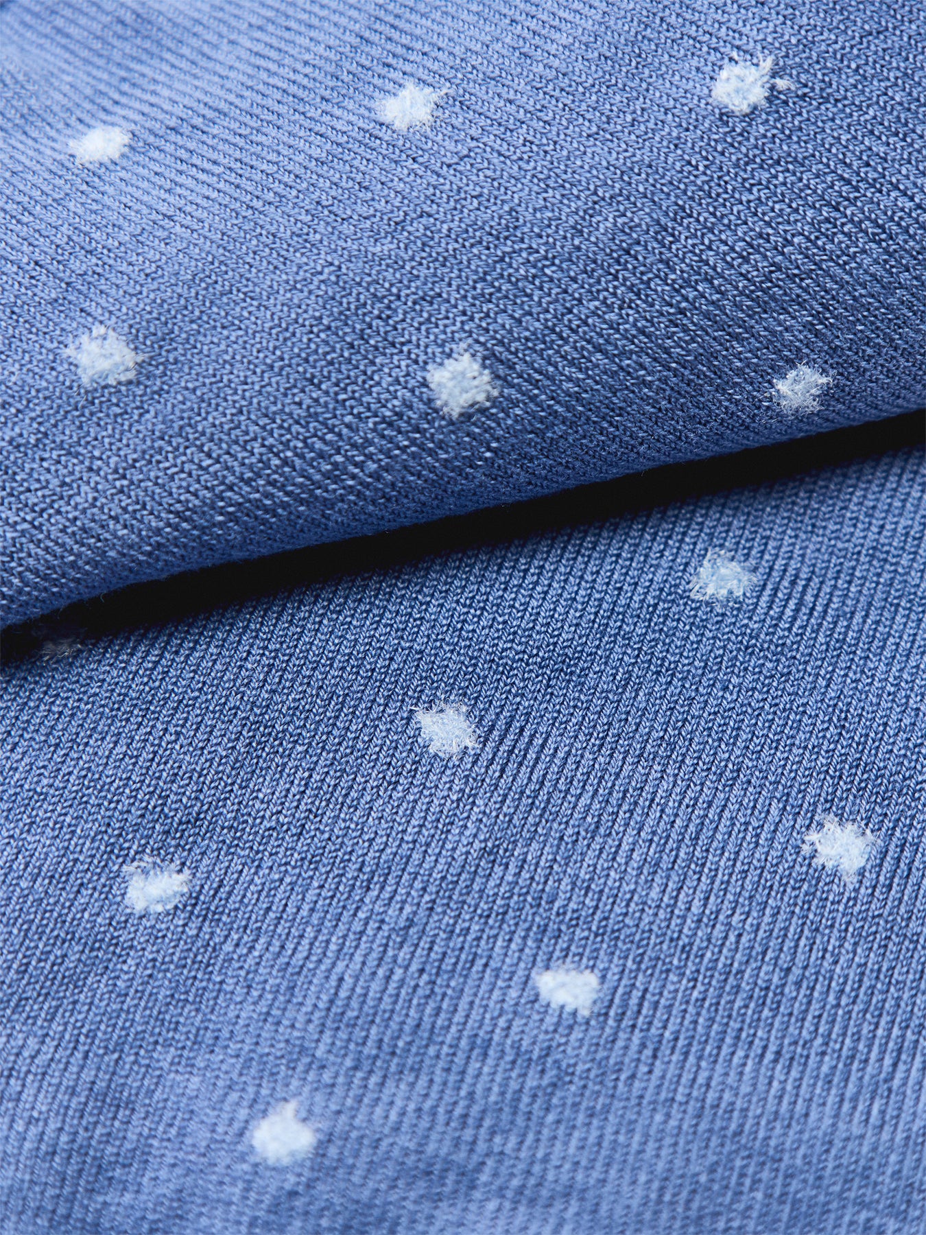 Spike Dot Socks Blue