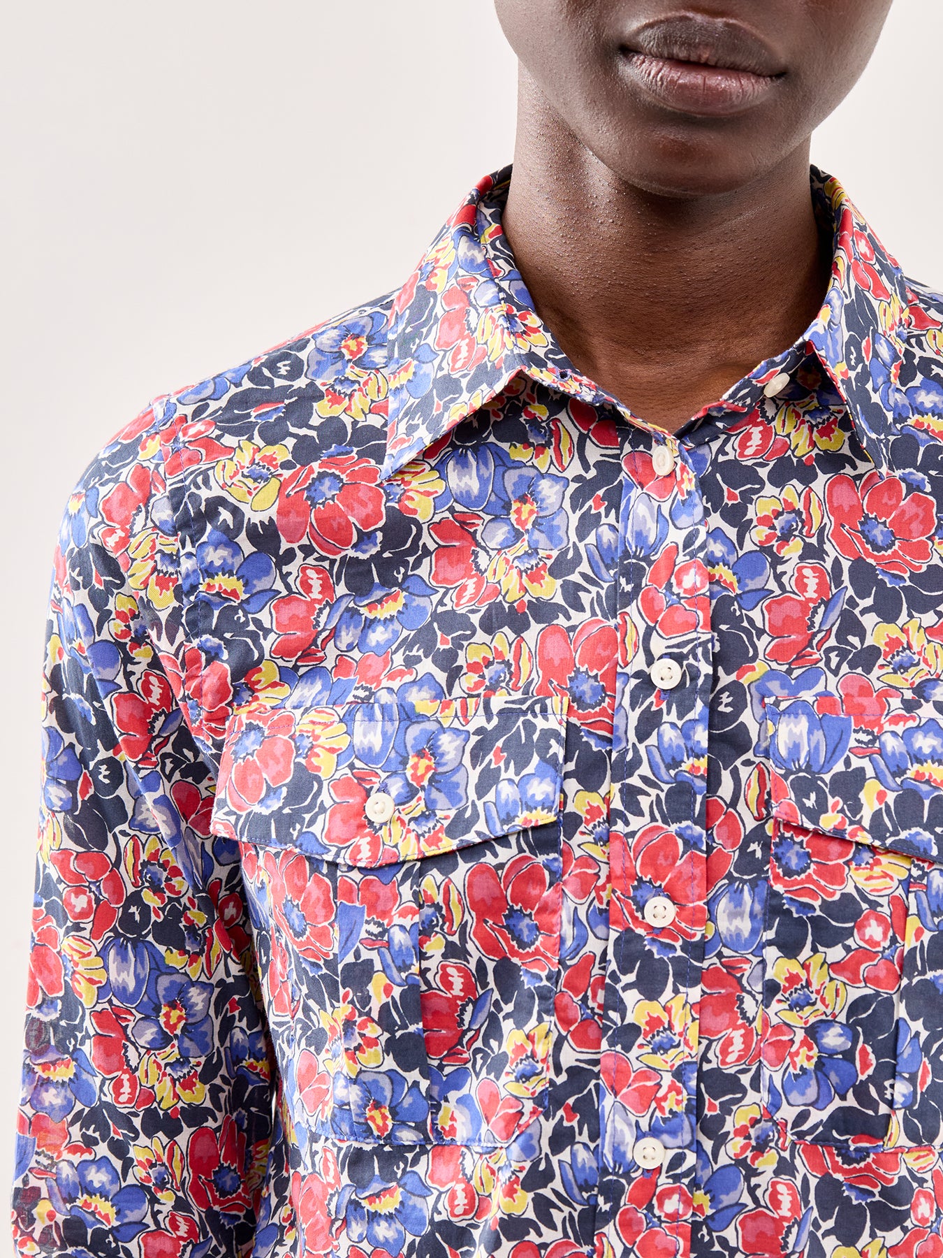 Floral Long Sleeve Shirt Multi