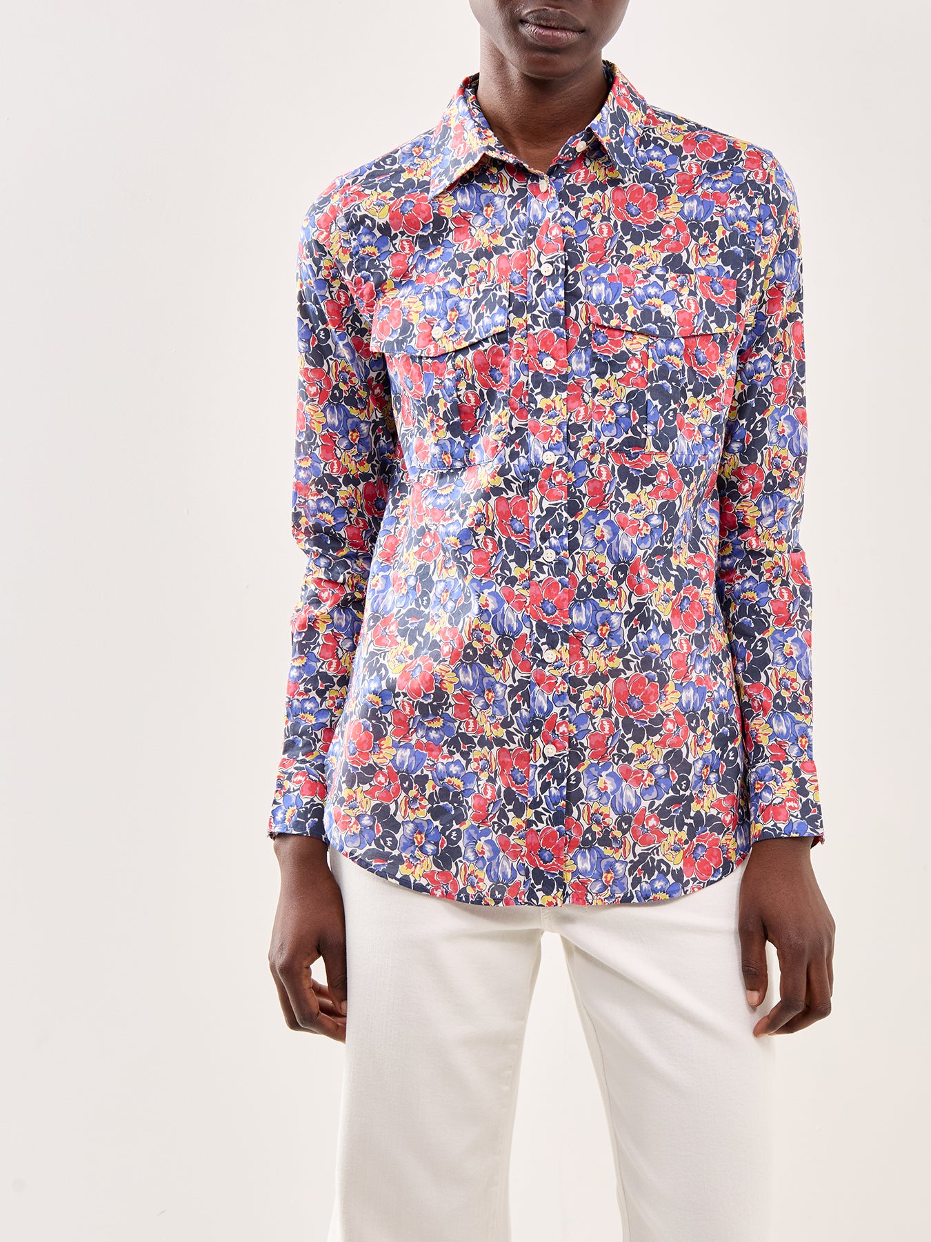 Floral Long Sleeve Shirt Multi
